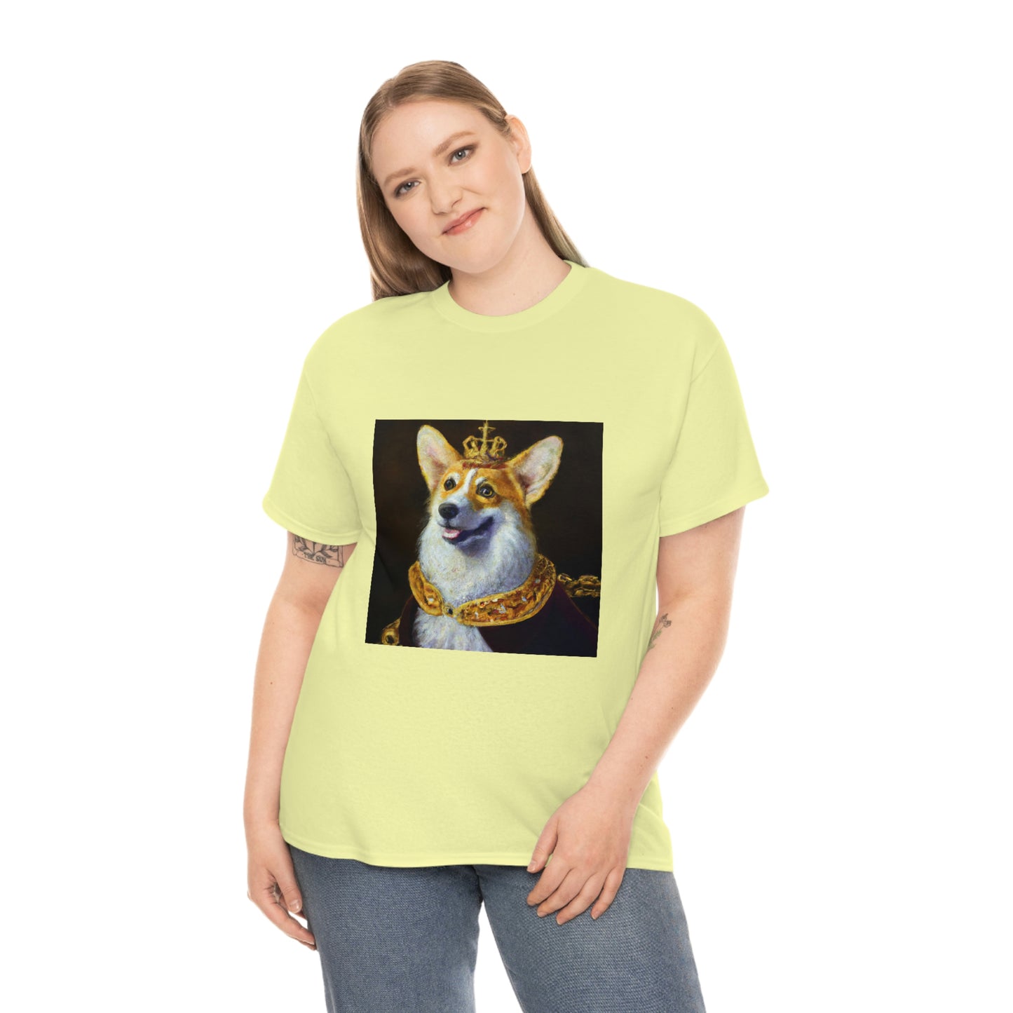 Kneel Before the Chonk Corgi Tshirt