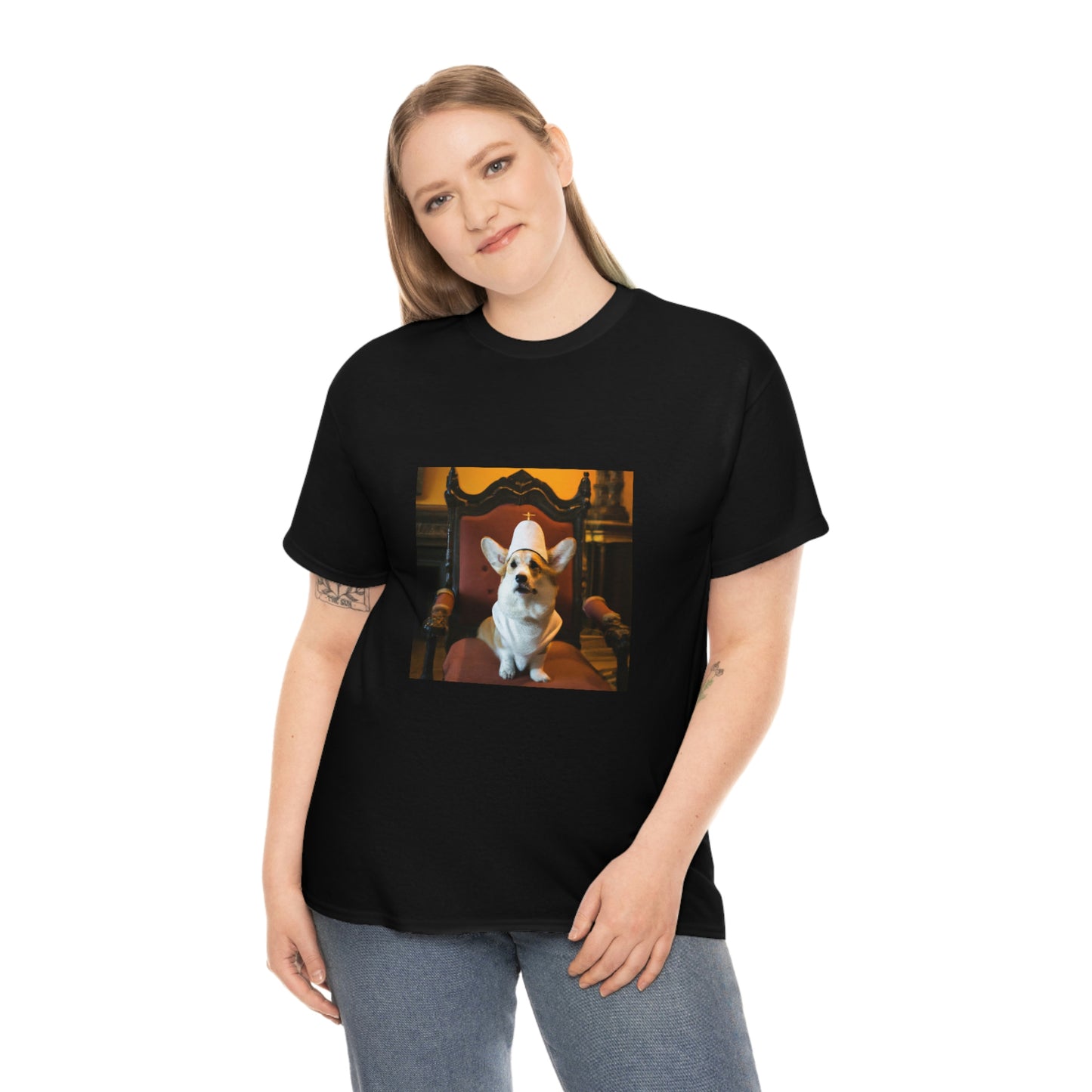 Papal Paws Corgi Tshirt