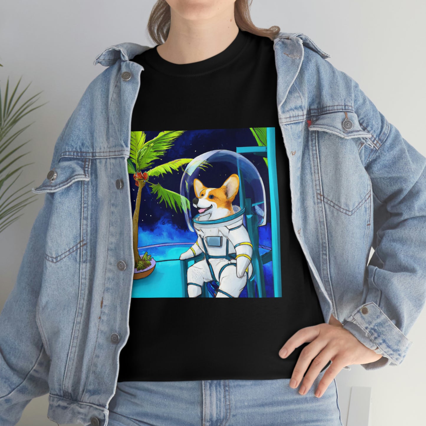 Corgi Spaceman Tshirt