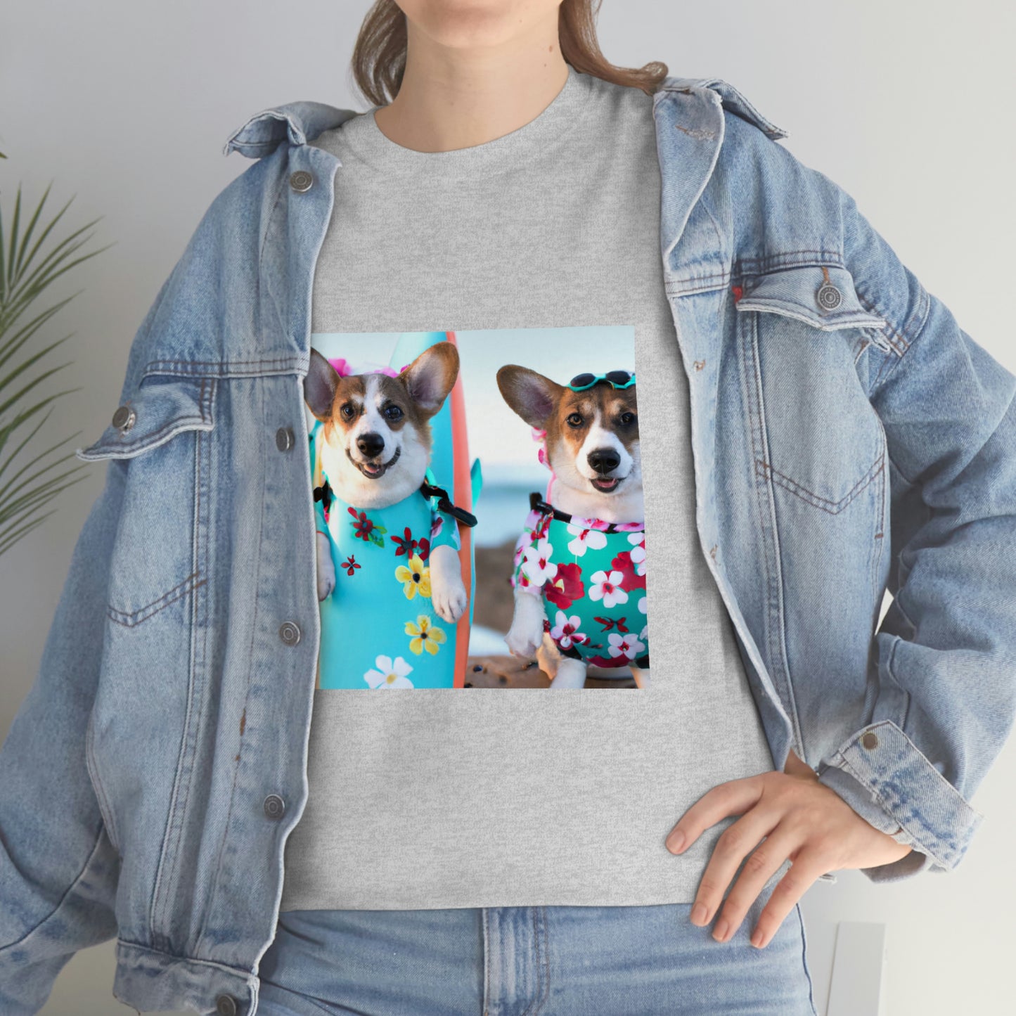 Surf'n USA Corgi Tshirt