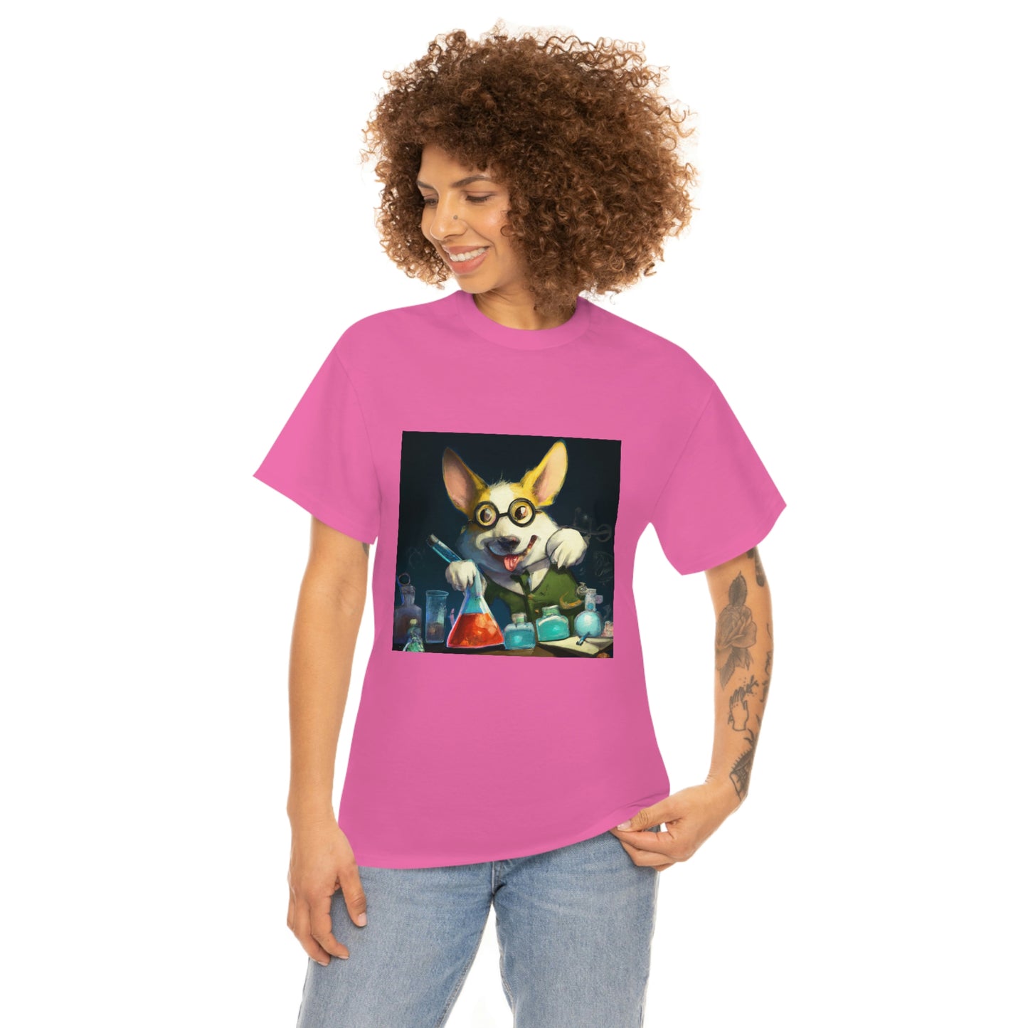 Making Fluffy Potion Corgi Tshirt