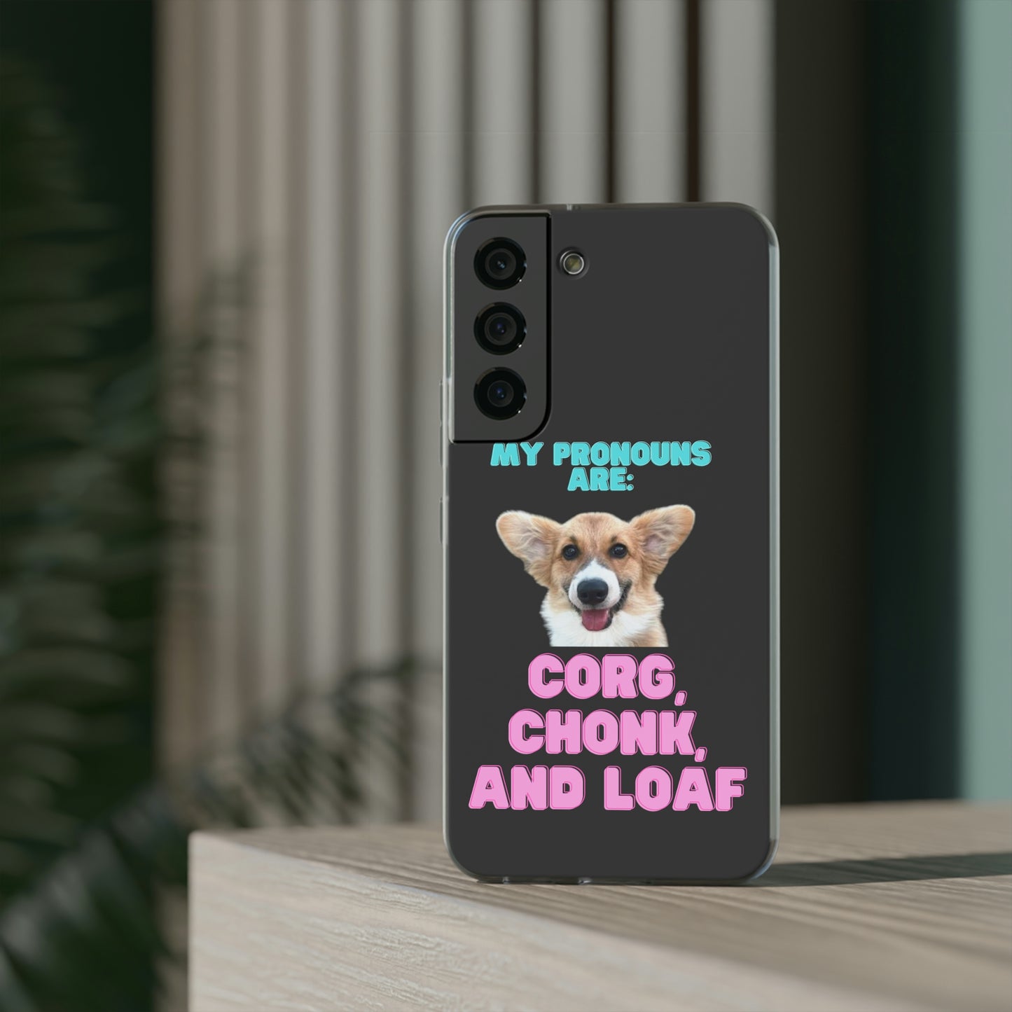 Corgi Pronoun Phone Case