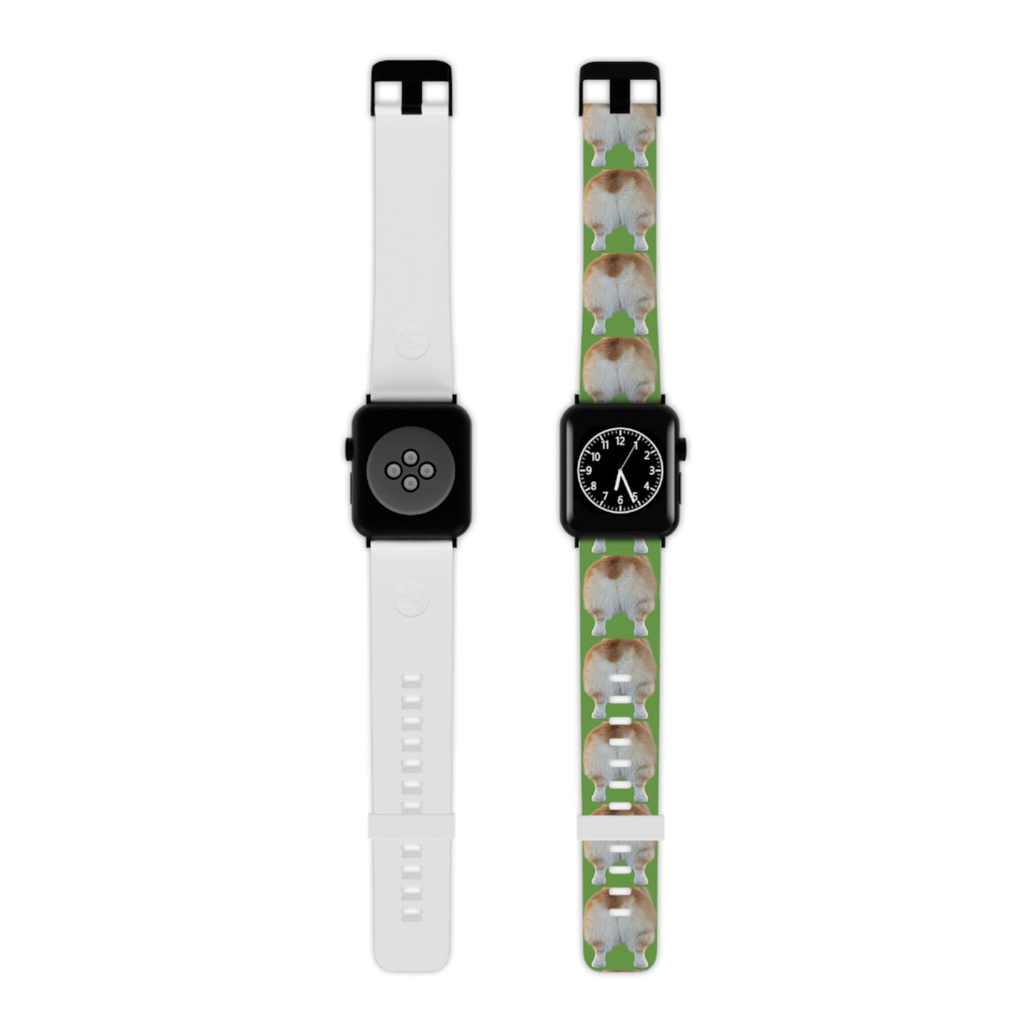 Green Corgi Butt Watch Band for Apple Watch