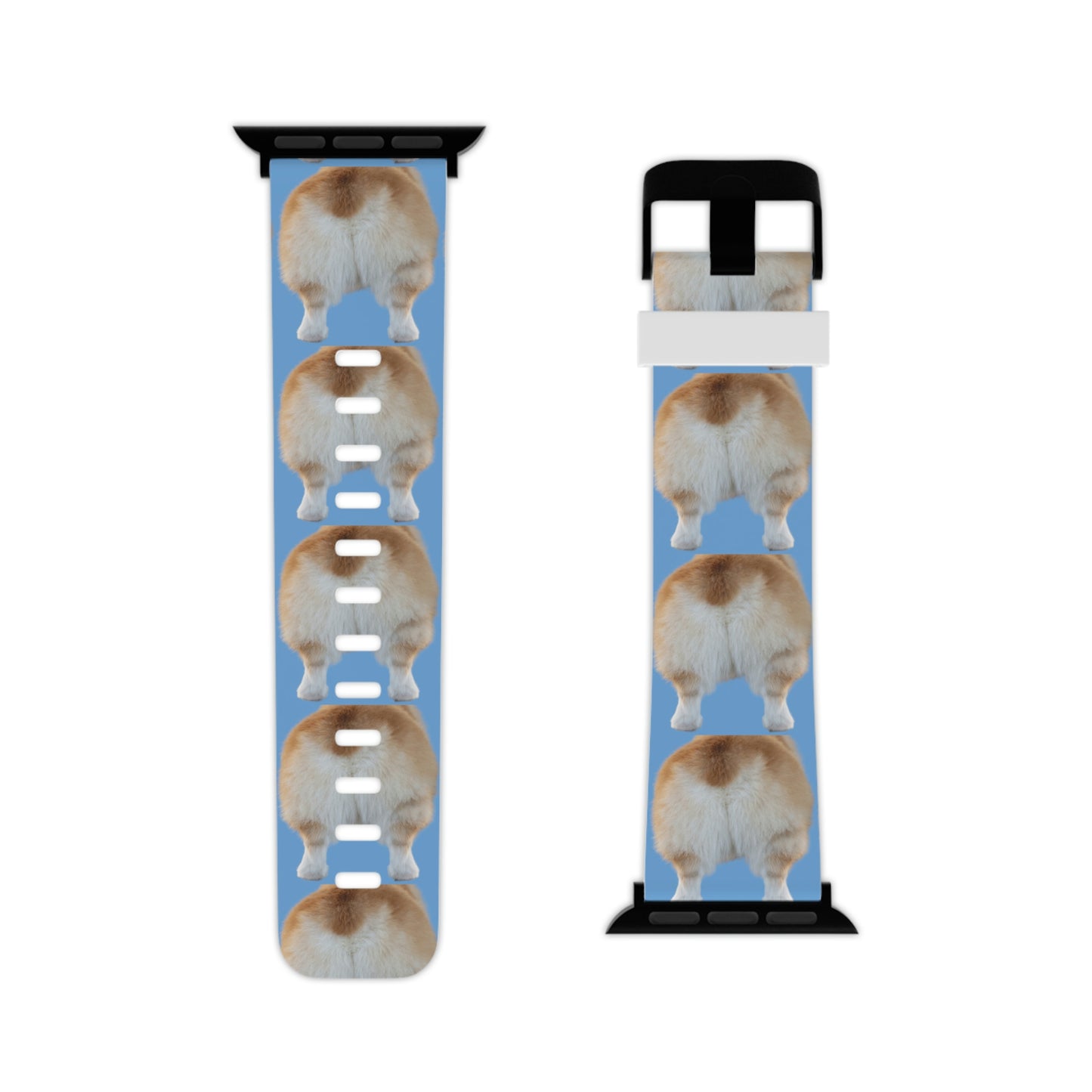 Blue Corgi Butt Watch Band for Apple Watch