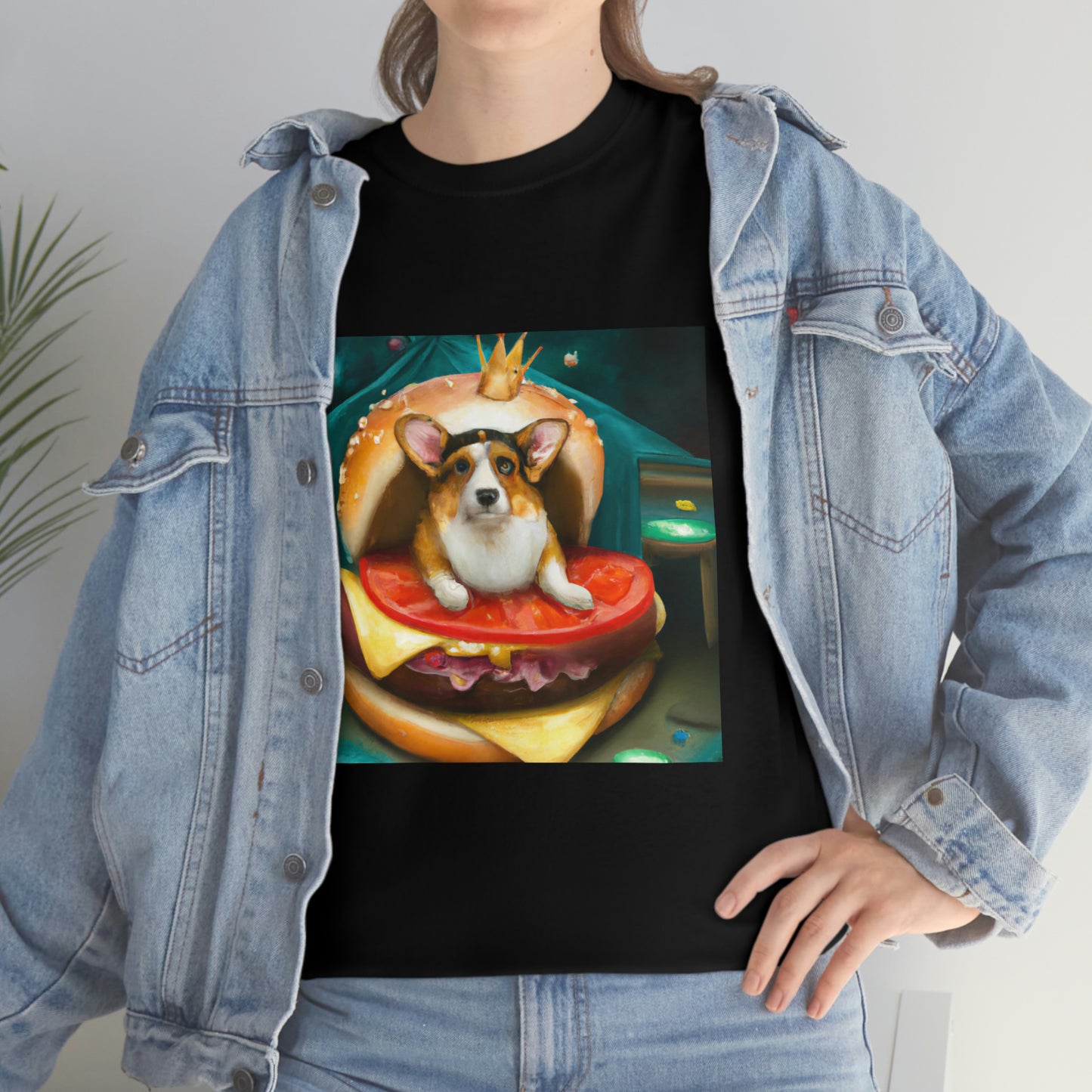 A Corgi with Cheese Please Tshirt