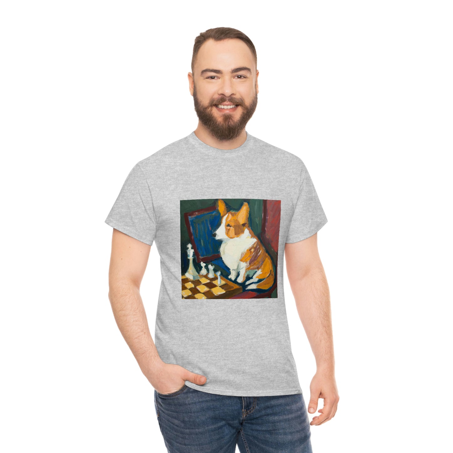 Checkmate in Three Corgi Tshirt