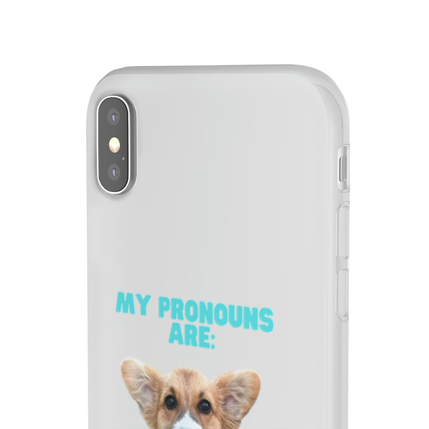 Corgi Pronoun Phone Case