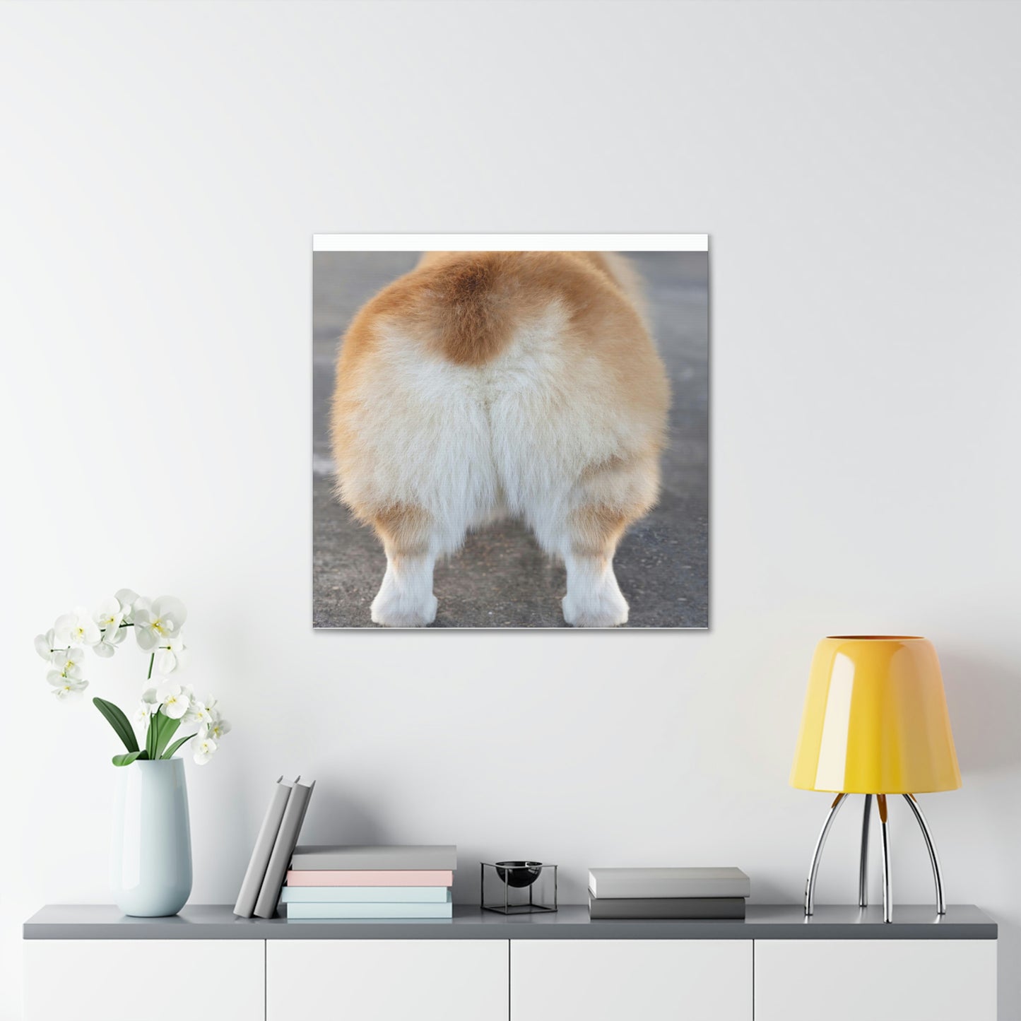 Corgi Butt Canvas