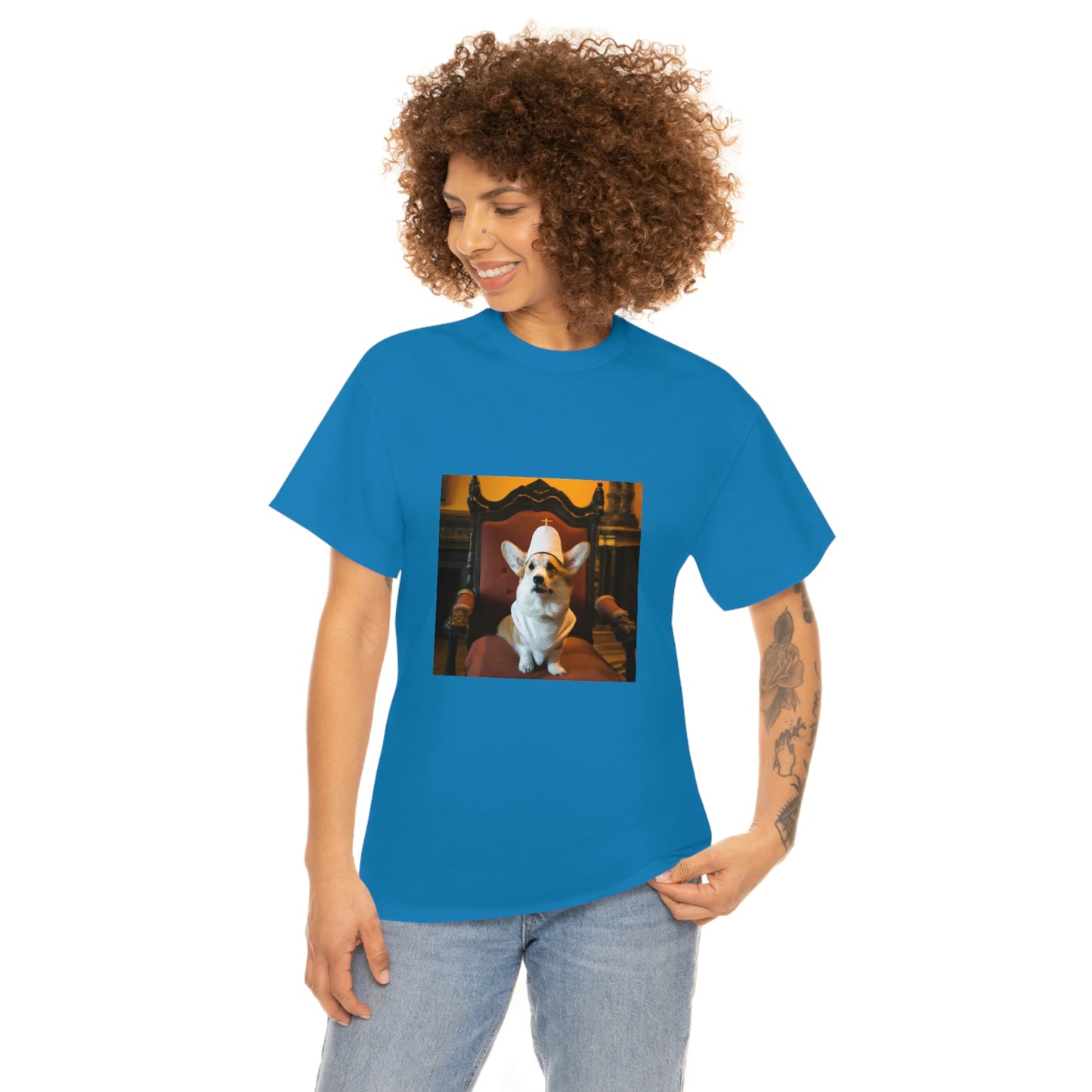 Papal Paws Corgi Tshirt