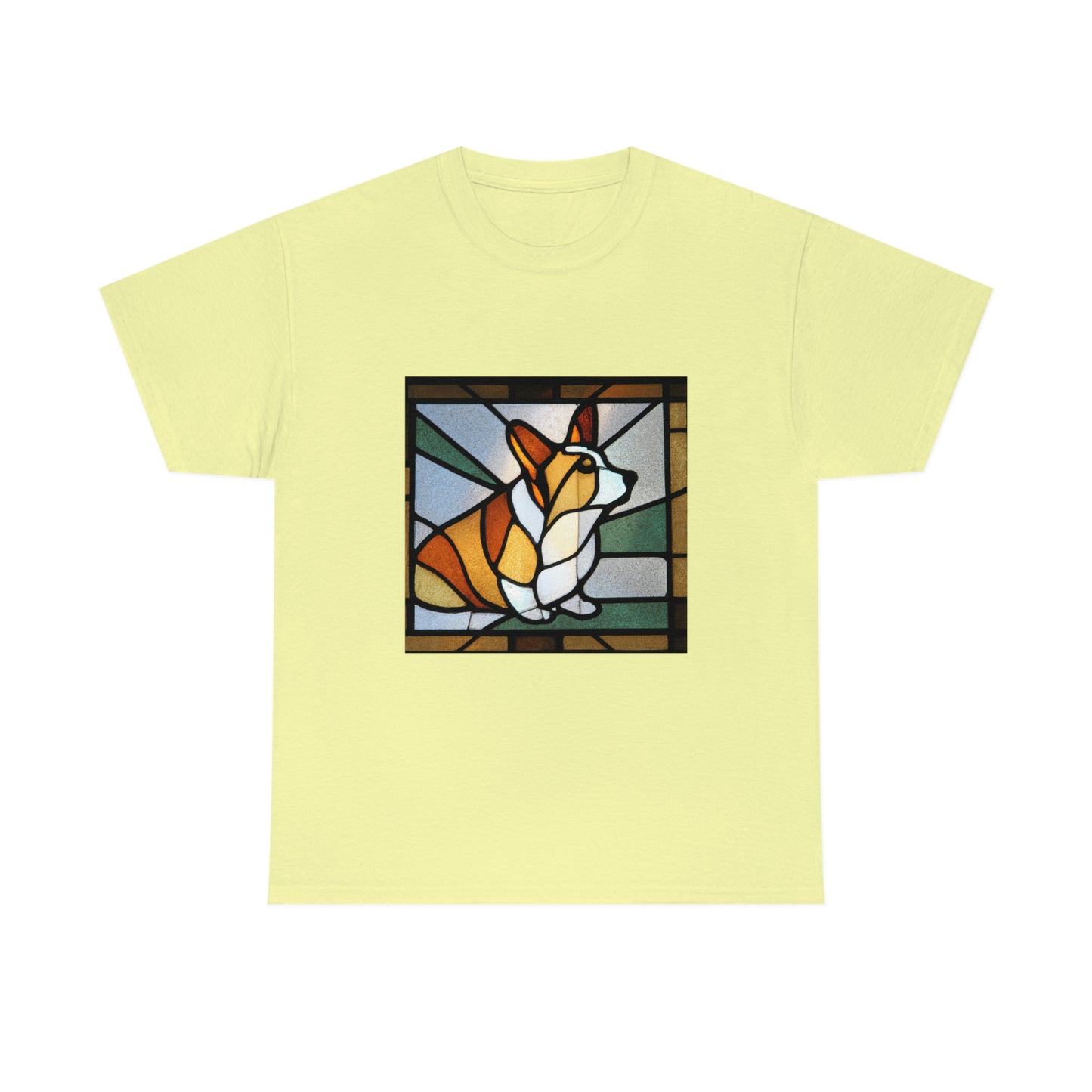 Corgi Stained Glass 3 Tshirt