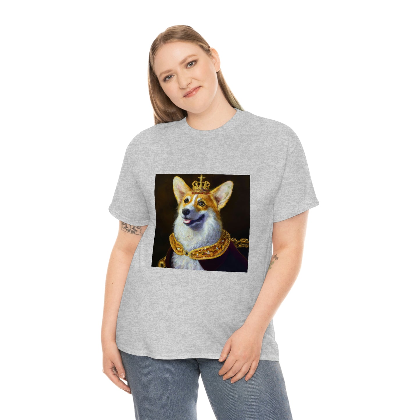 Kneel Before the Chonk Corgi Tshirt