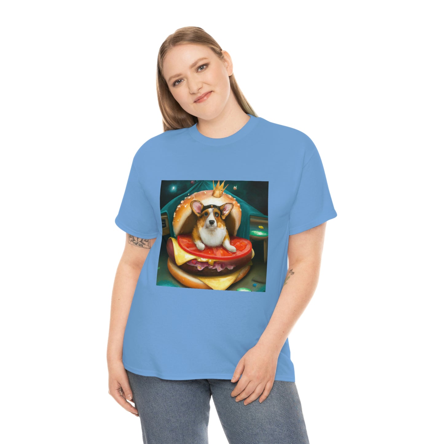 A Corgi with Cheese Please Tshirt