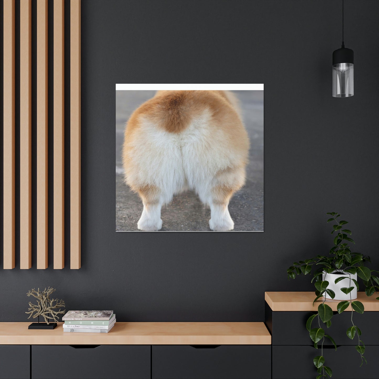 Corgi Butt Canvas