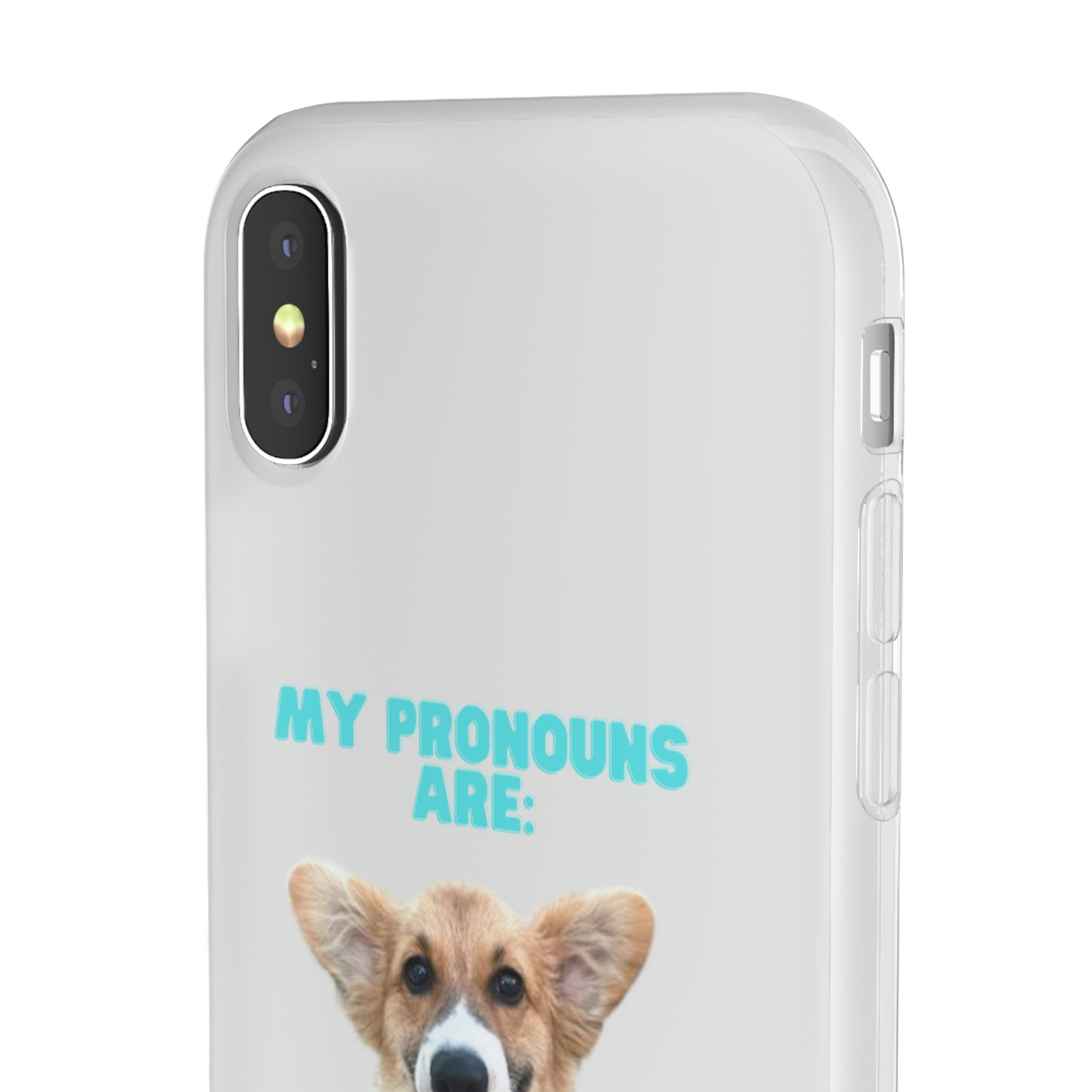 Corgi Pronoun Phone Case