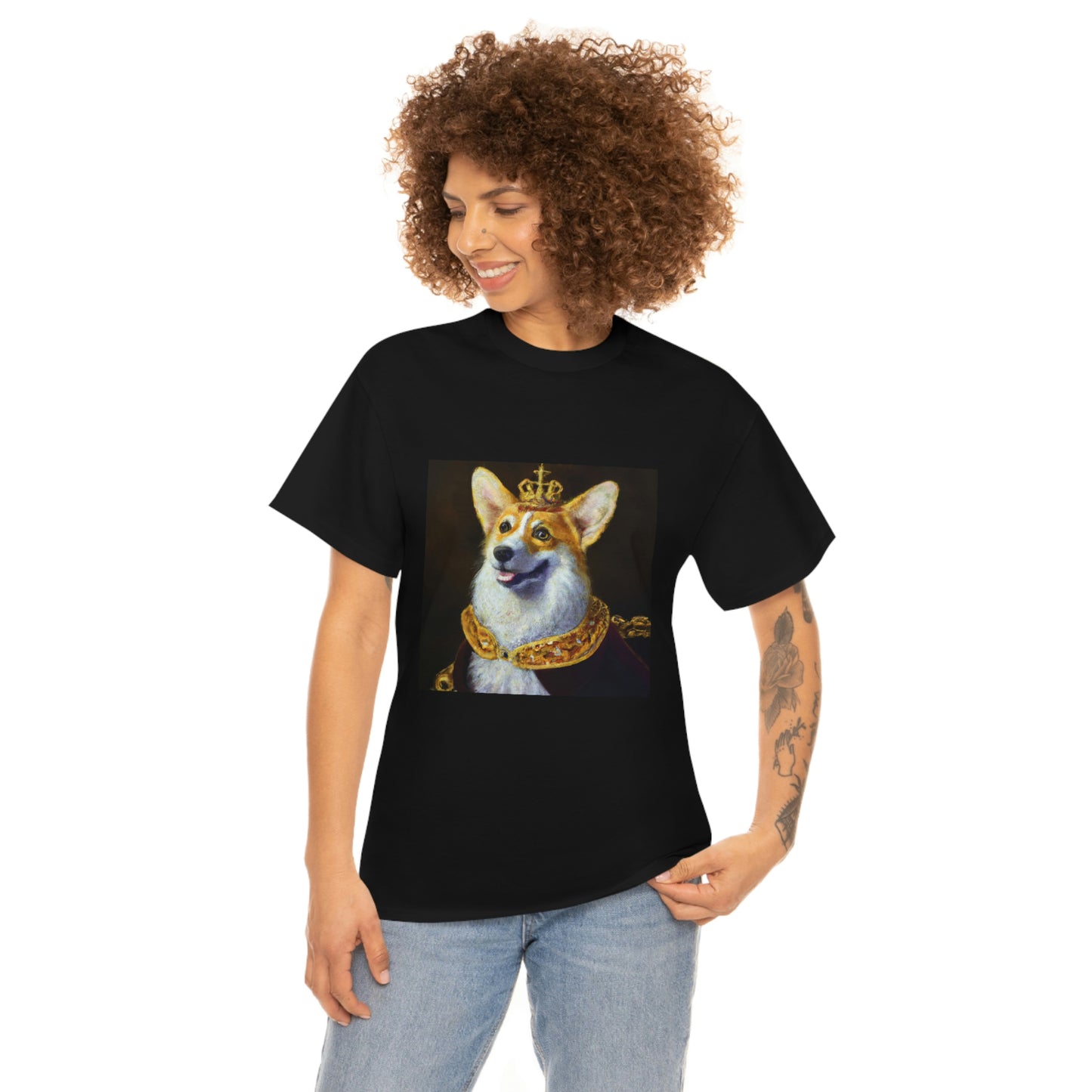 Kneel Before the Chonk Corgi Tshirt