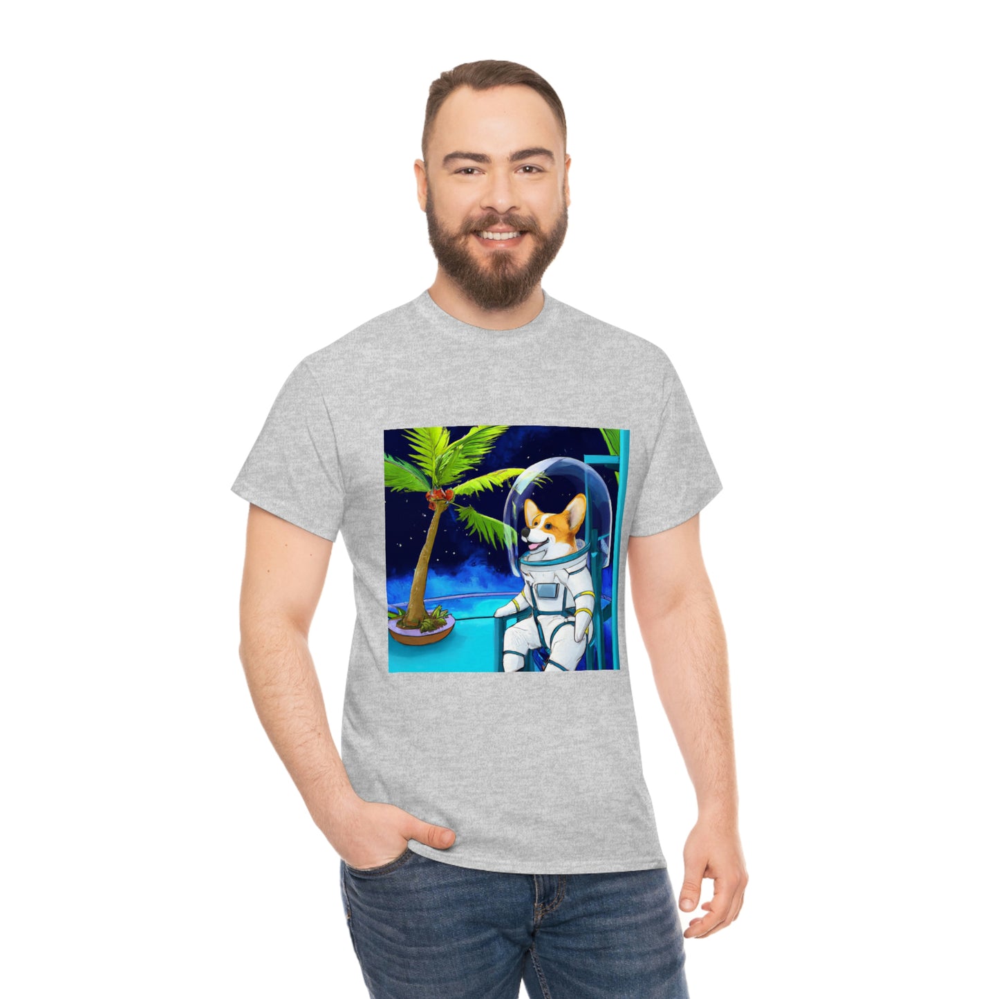 Corgi Spaceman Tshirt