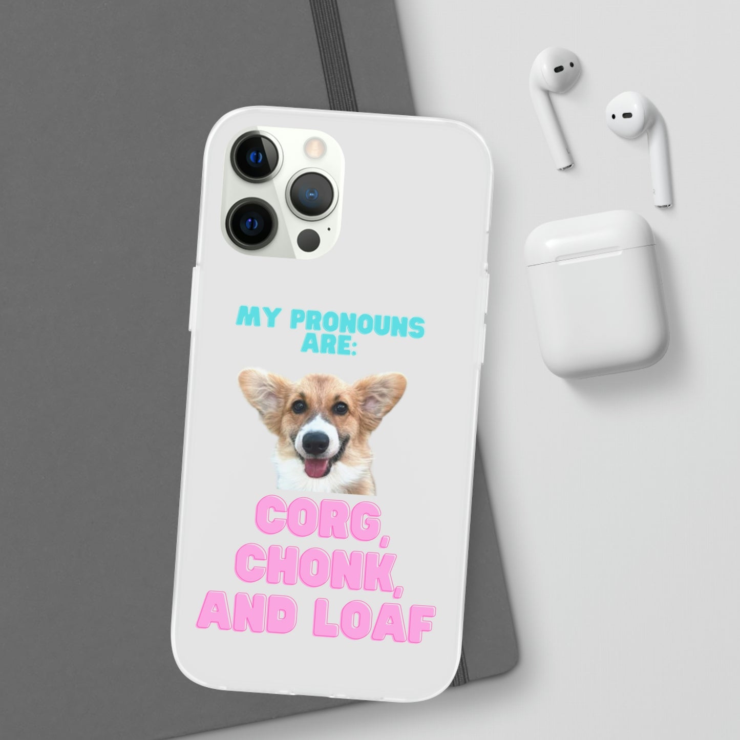 Corgi Pronoun Phone Case