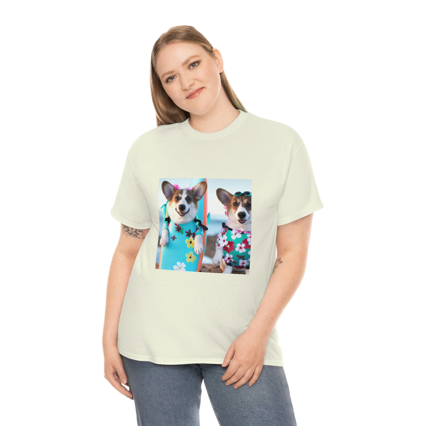 Surf'n USA Corgi Tshirt