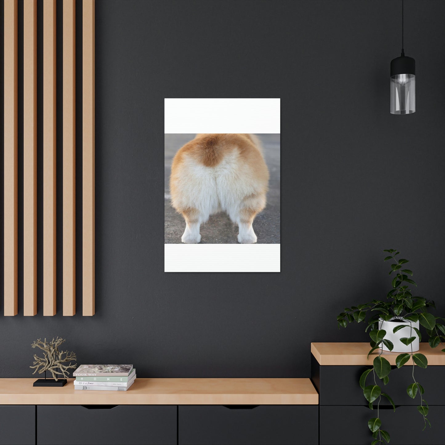 Corgi Butt Canvas