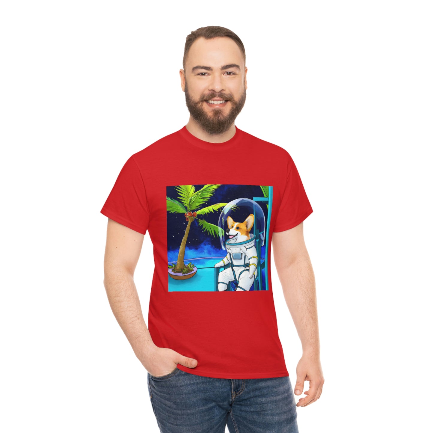 Corgi Spaceman Tshirt