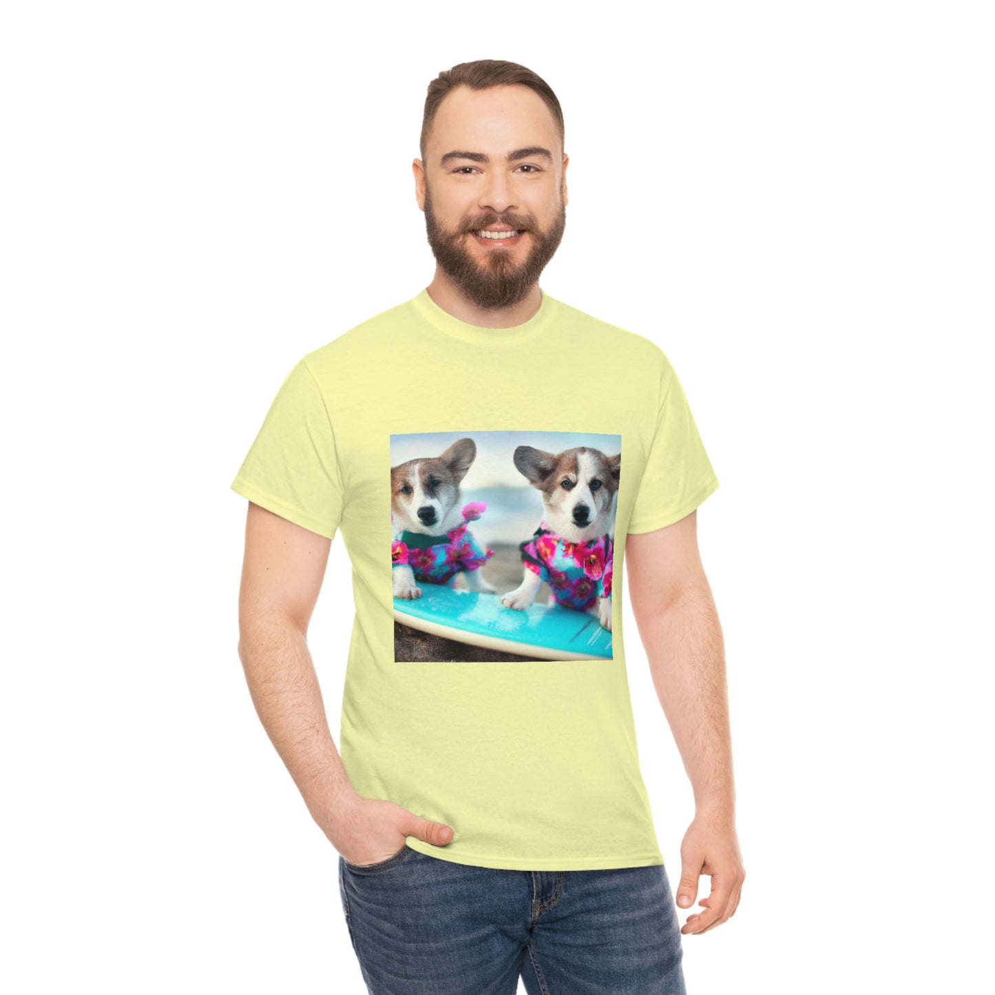 Surfs Up Corgi Tshirt