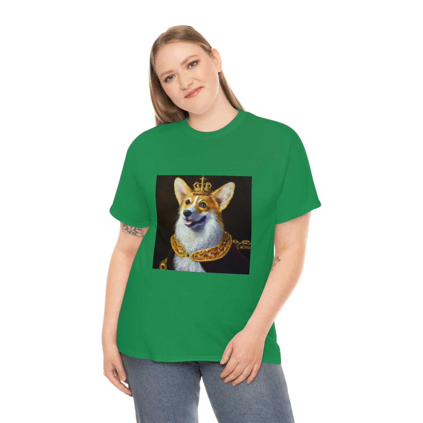 Kneel Before the Chonk Corgi Tshirt