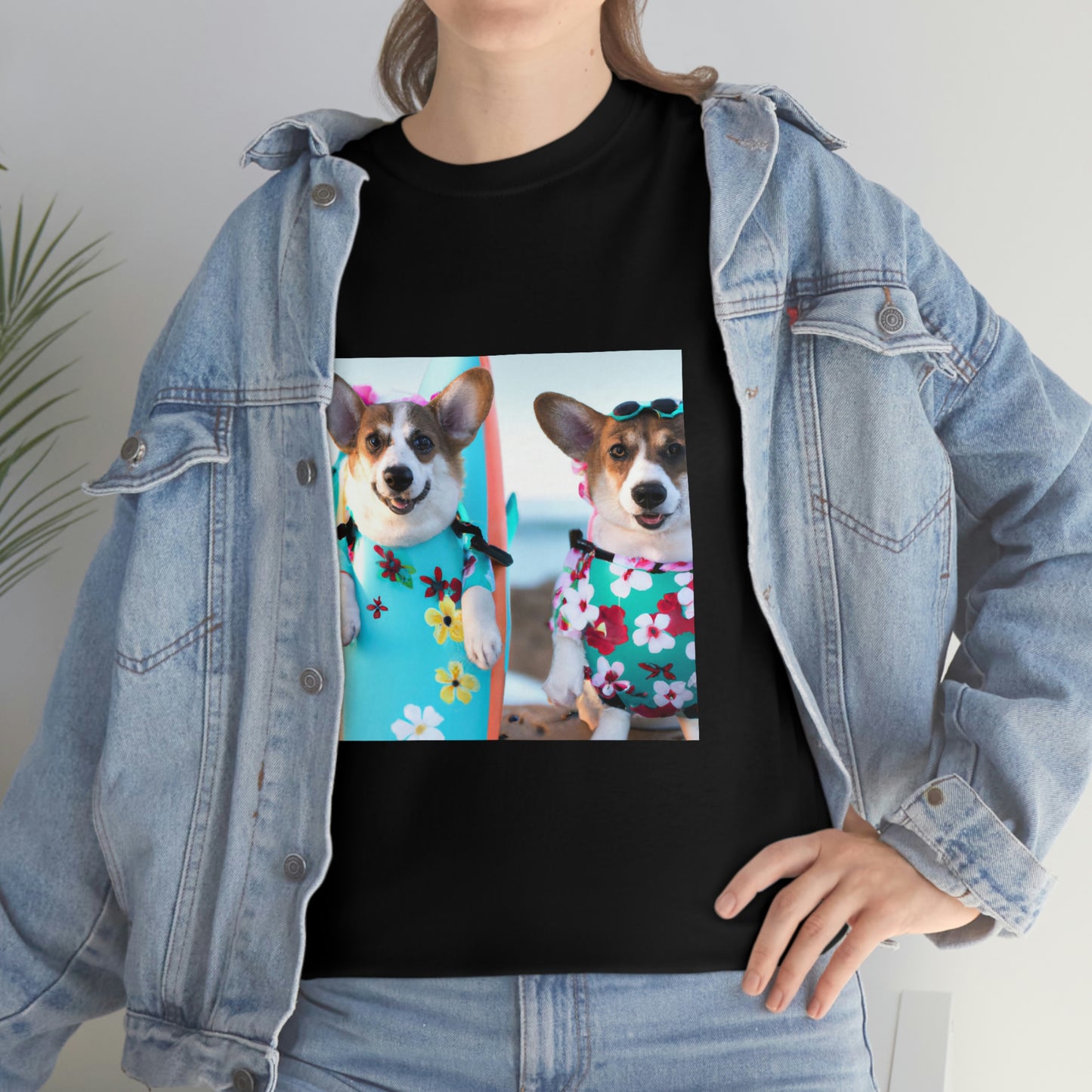 Surf'n USA Corgi Tshirt