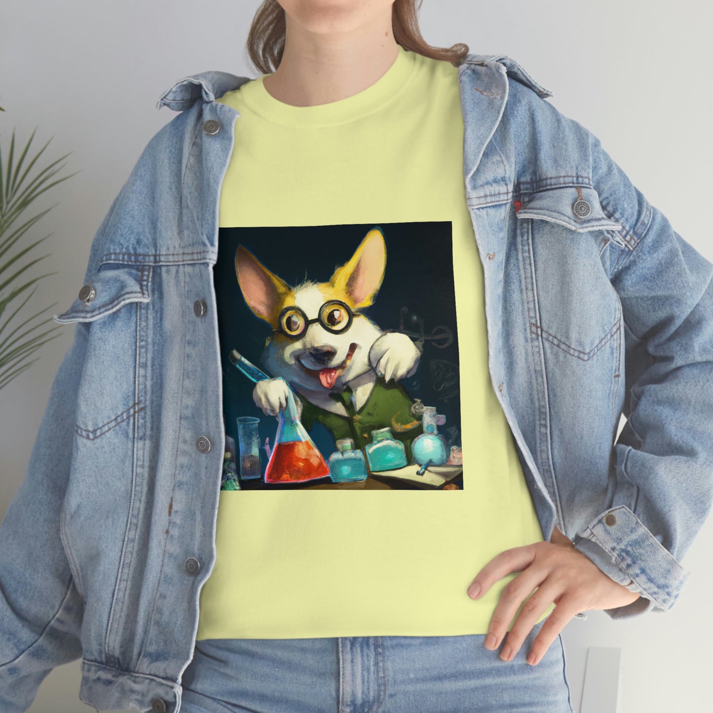 Making Fluffy Potion Corgi Tshirt