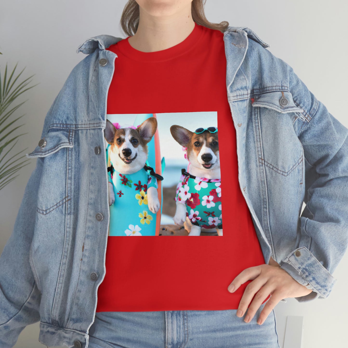 Surf'n USA Corgi Tshirt