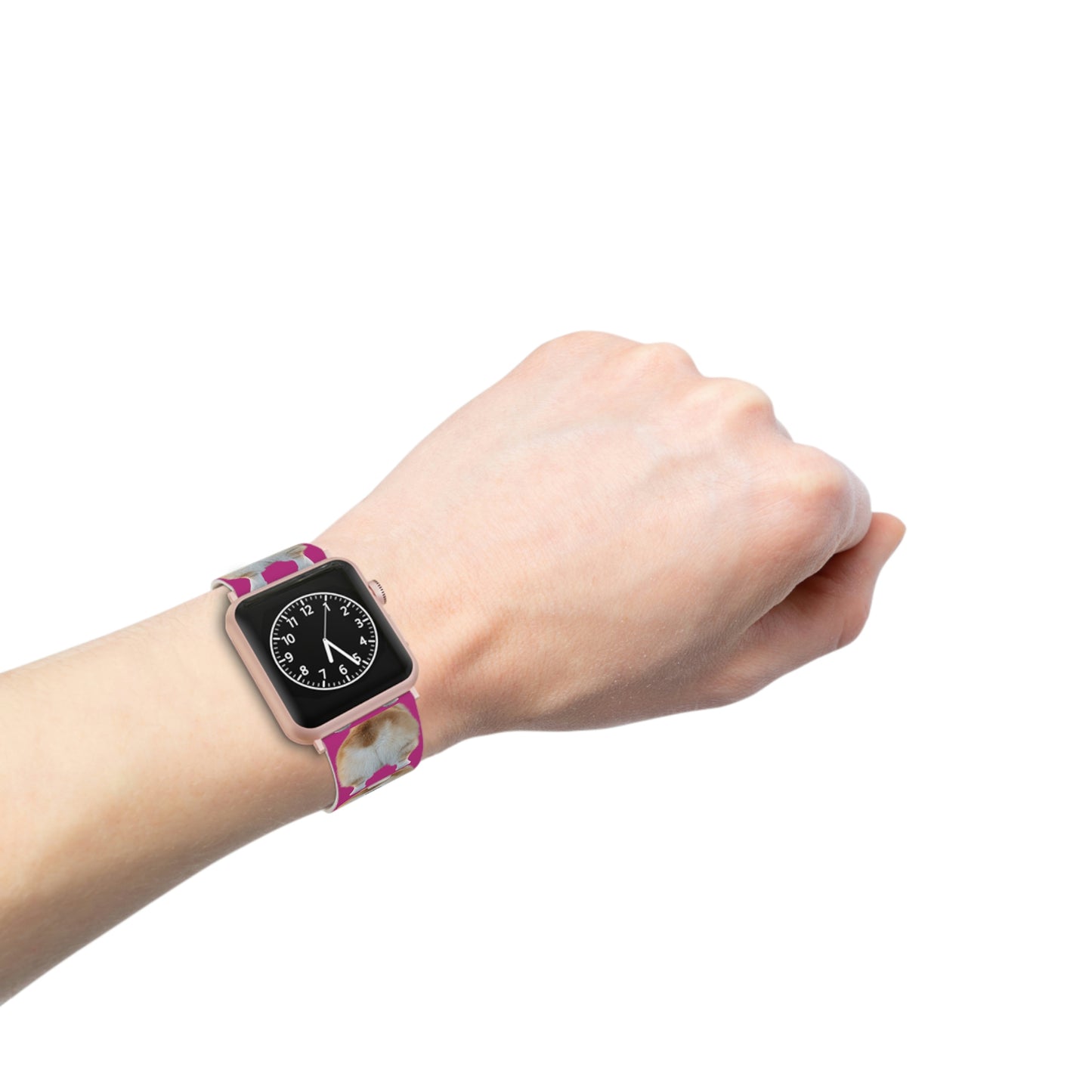 Pink Corgi Butt Watch Band for Apple Watch