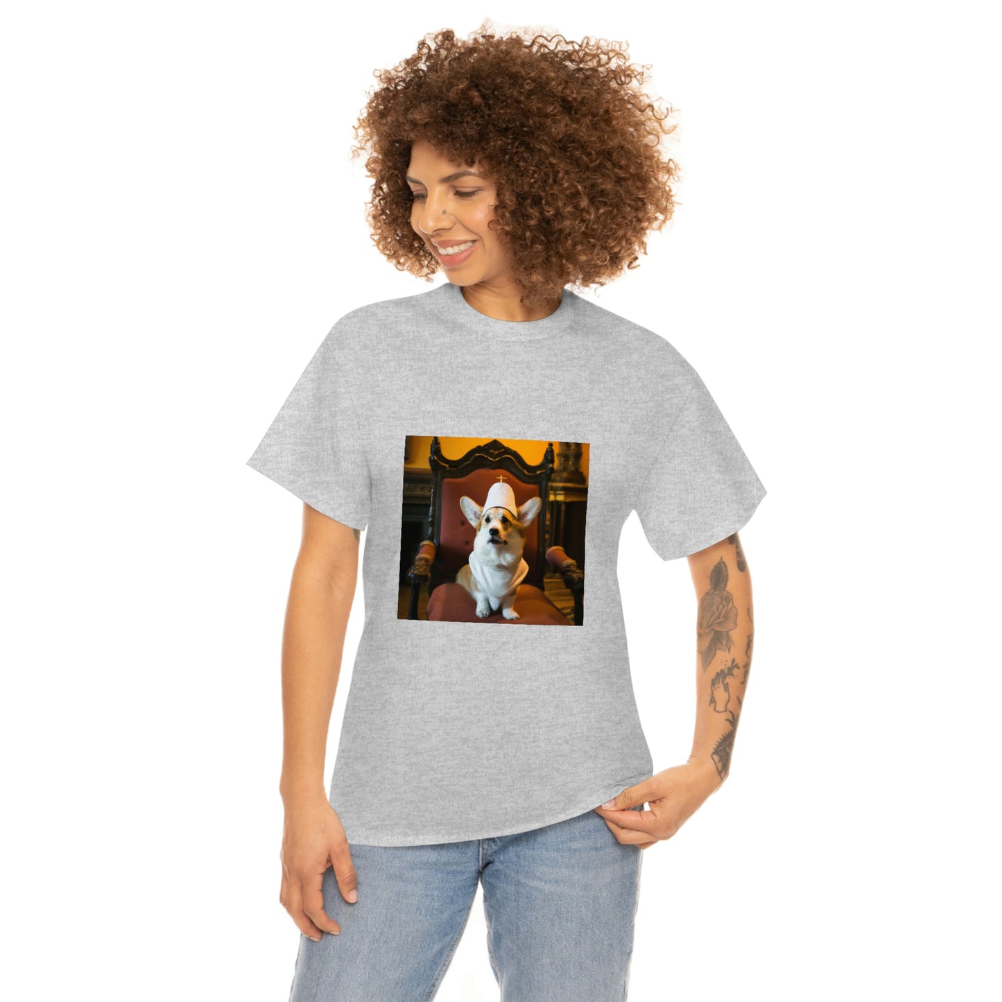 Papal Paws Corgi Tshirt