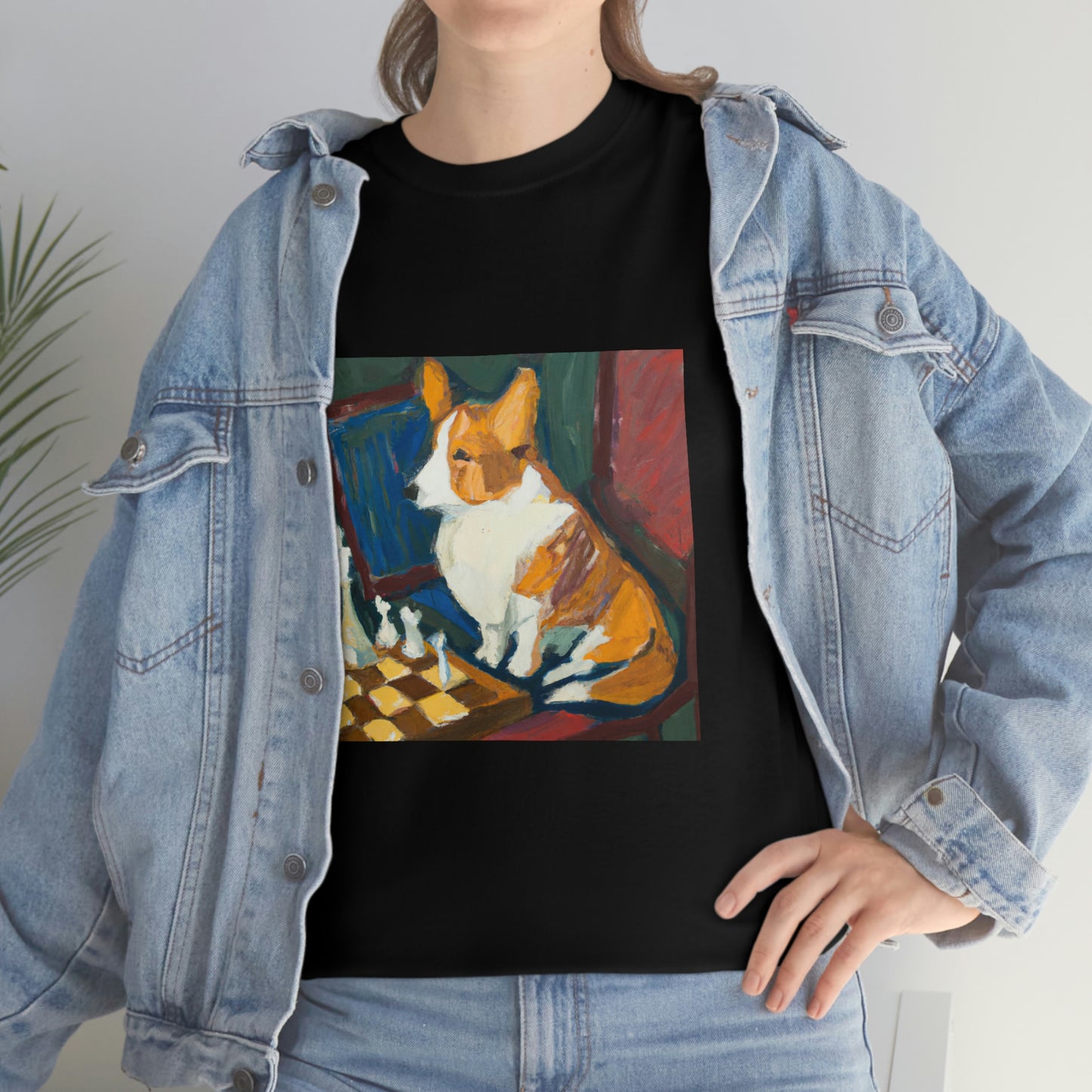 Checkmate in Three Corgi Tshirt