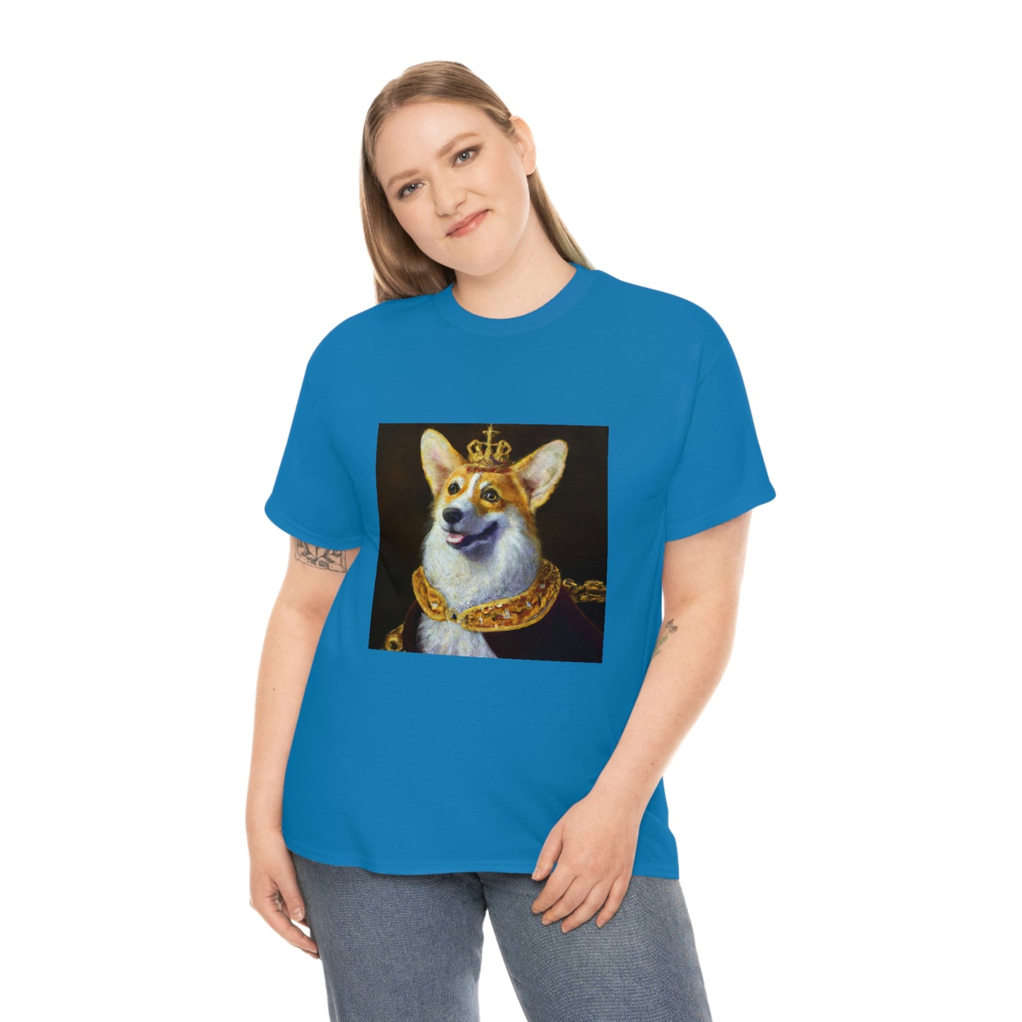 Kneel Before the Chonk Corgi Tshirt