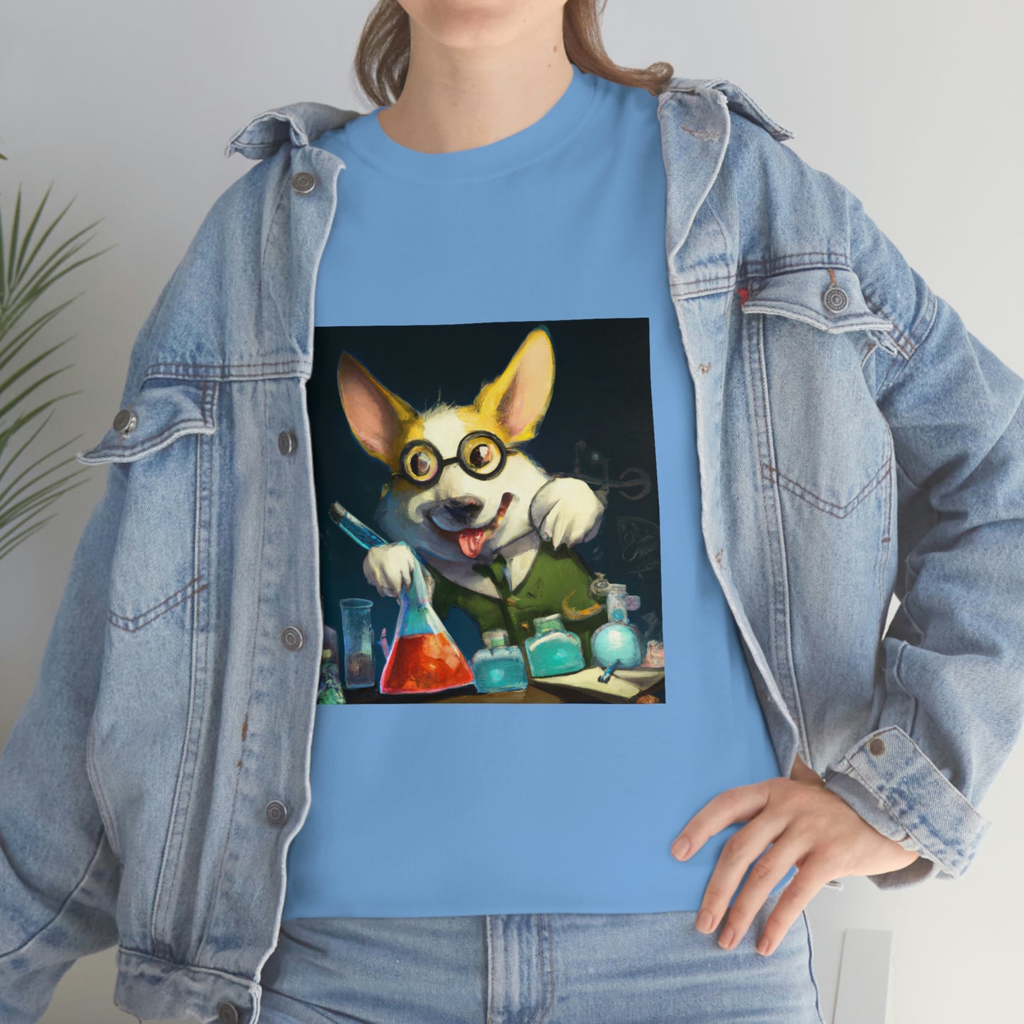 Making Fluffy Potion Corgi Tshirt