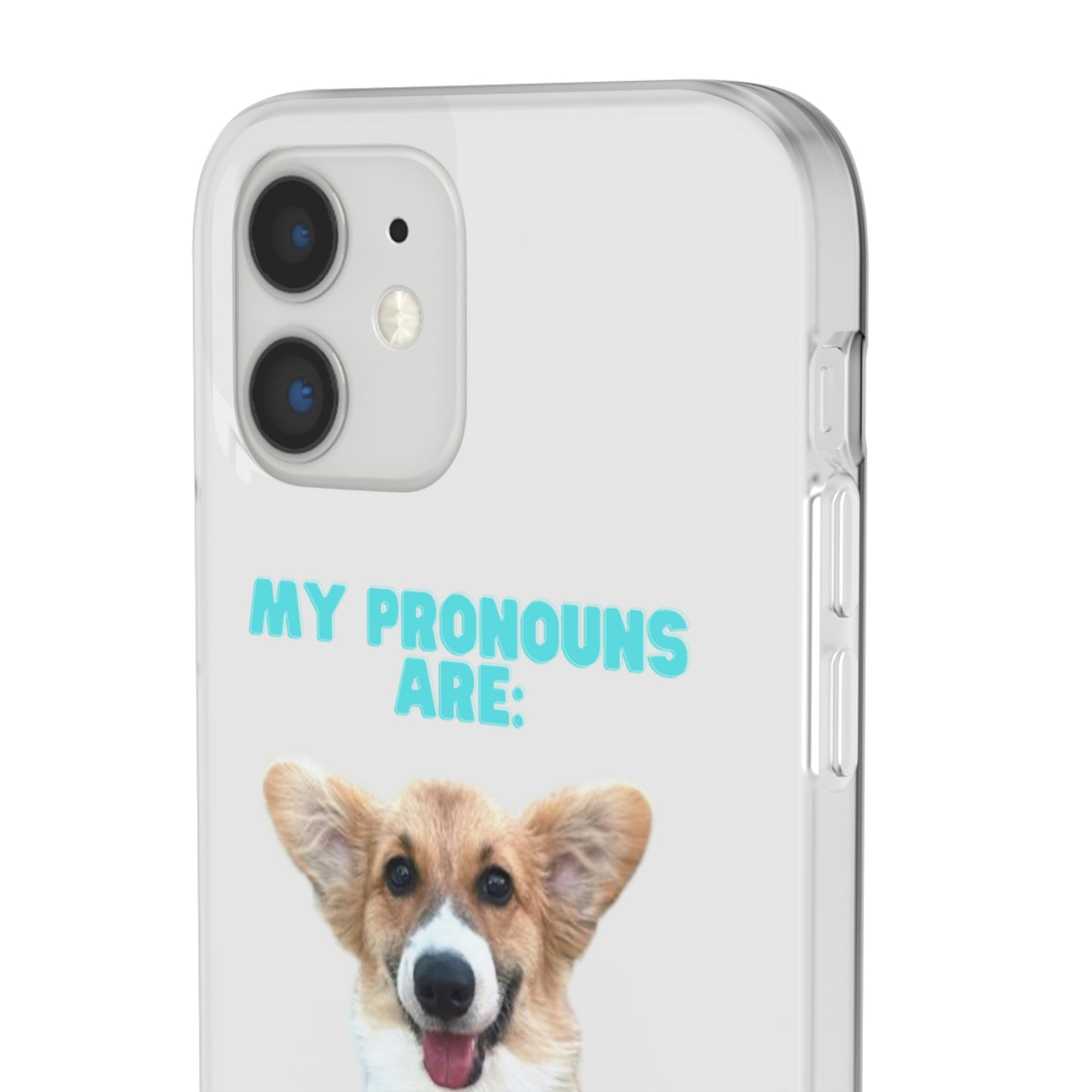 Corgi Pronoun Phone Case