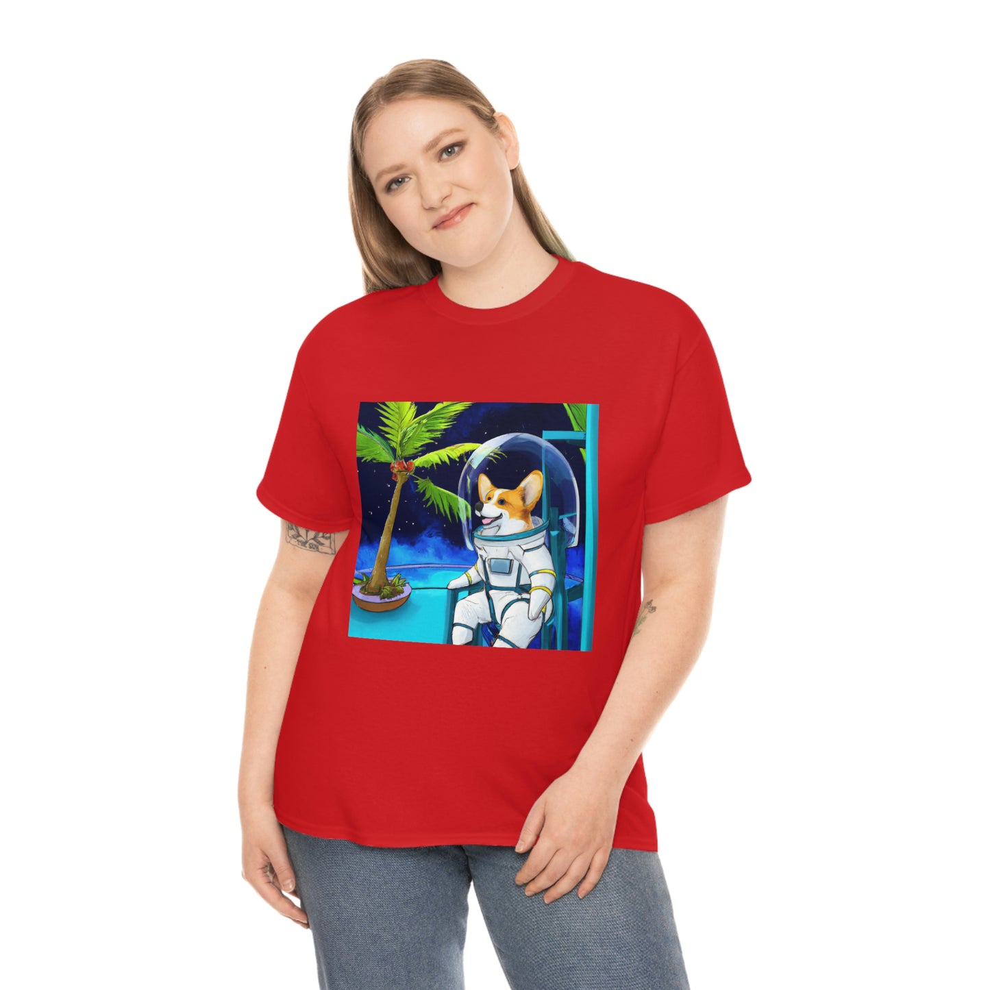 Corgi Spaceman Tshirt