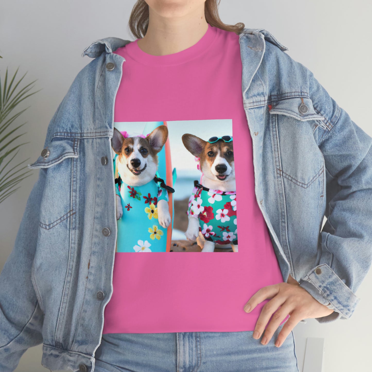 Surf'n USA Corgi Tshirt