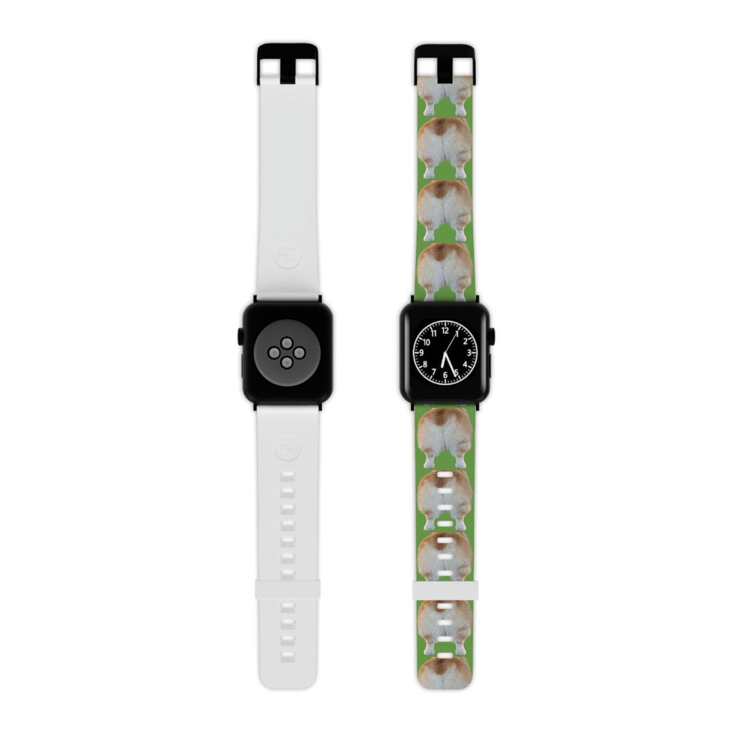 Green Corgi Butt Watch Band for Apple Watch