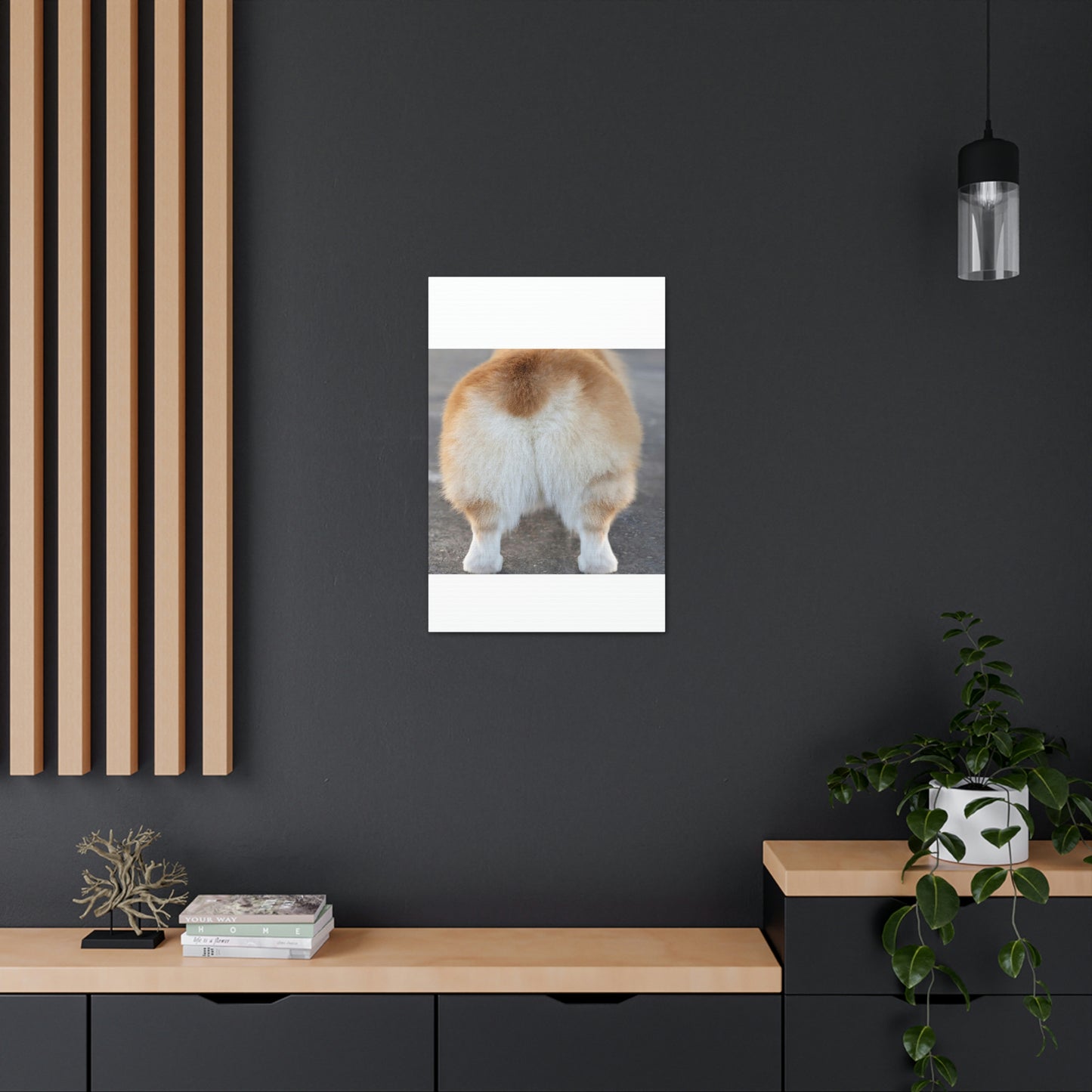 Corgi Butt Canvas