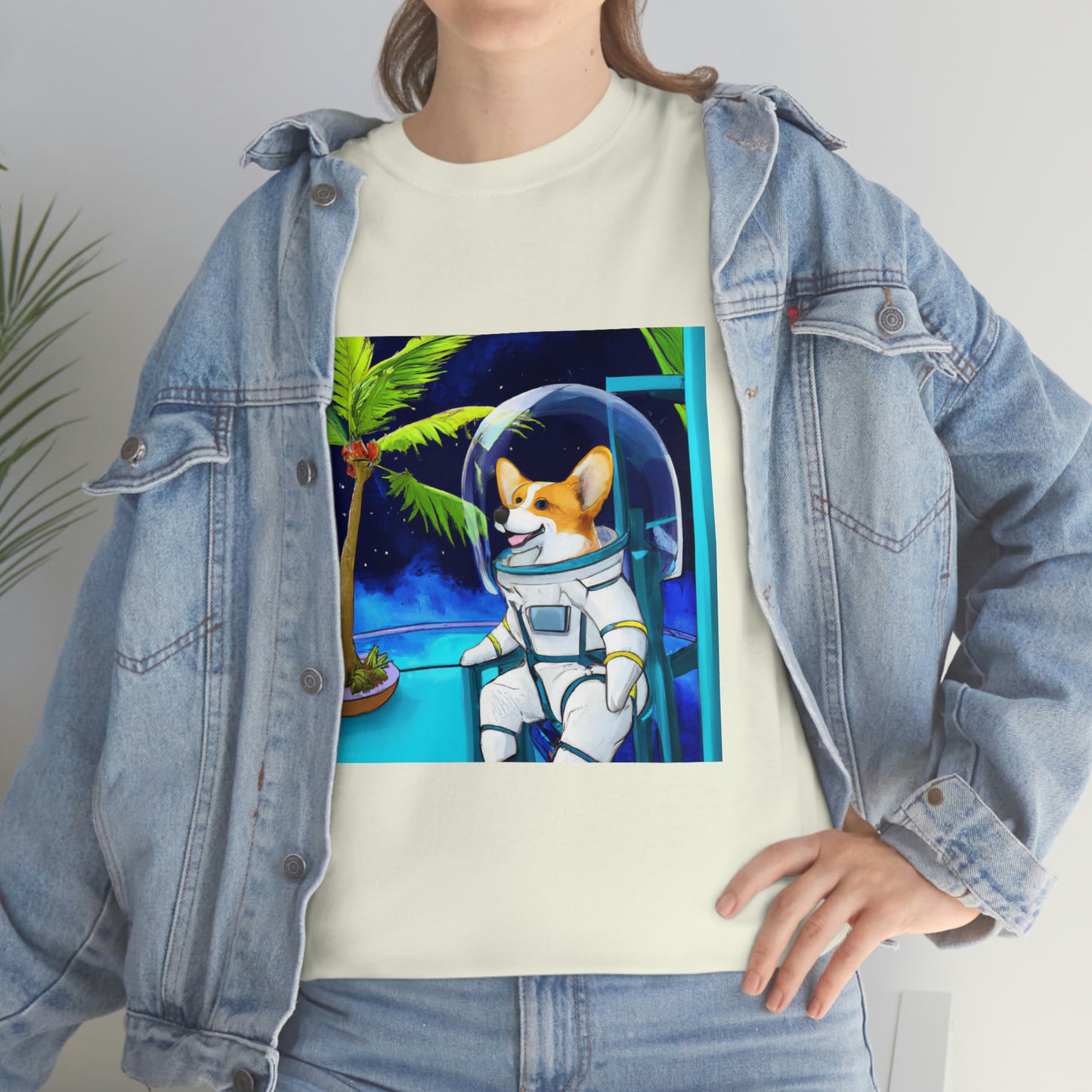 Corgi Spaceman Tshirt