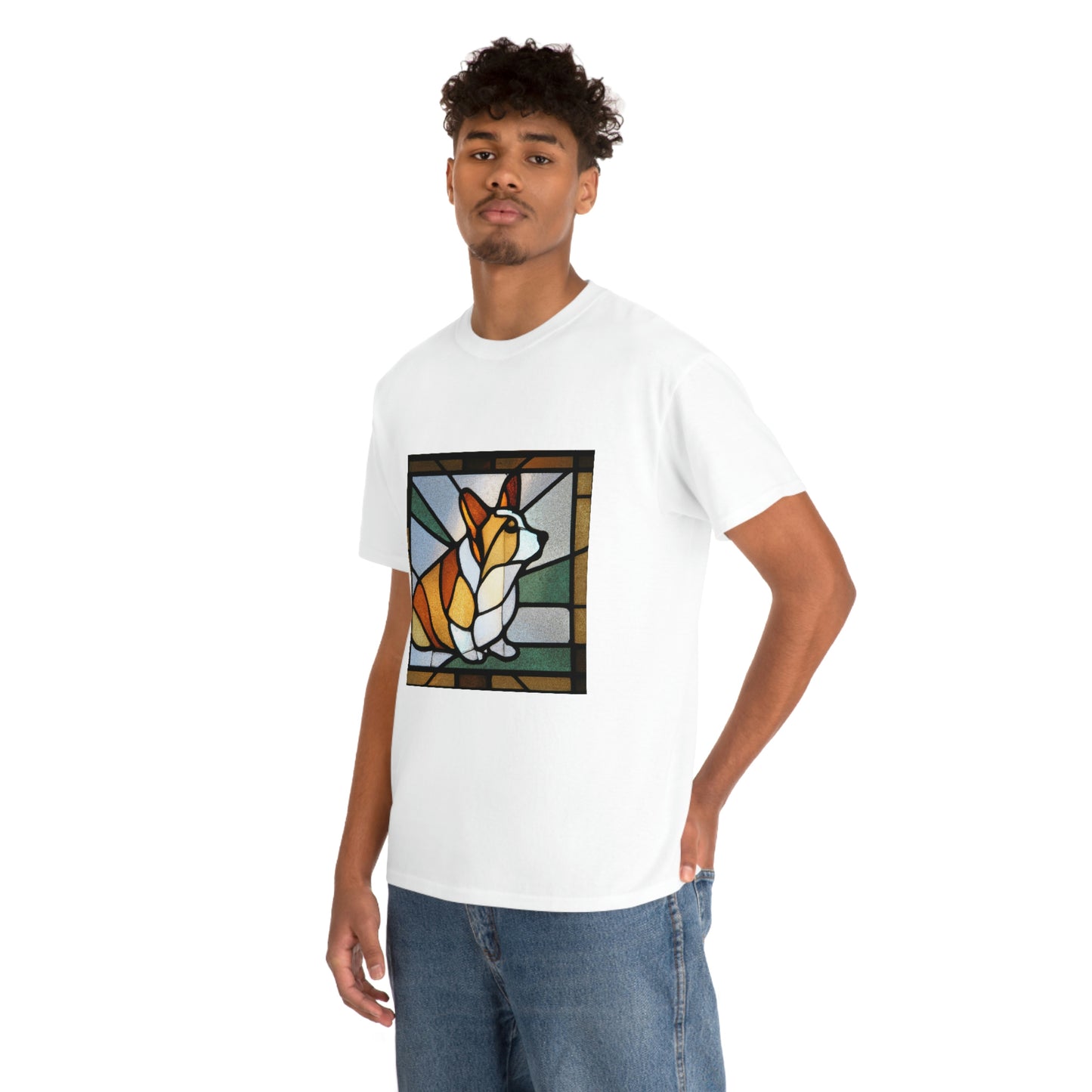 Corgi Stained Glass 3 Tshirt