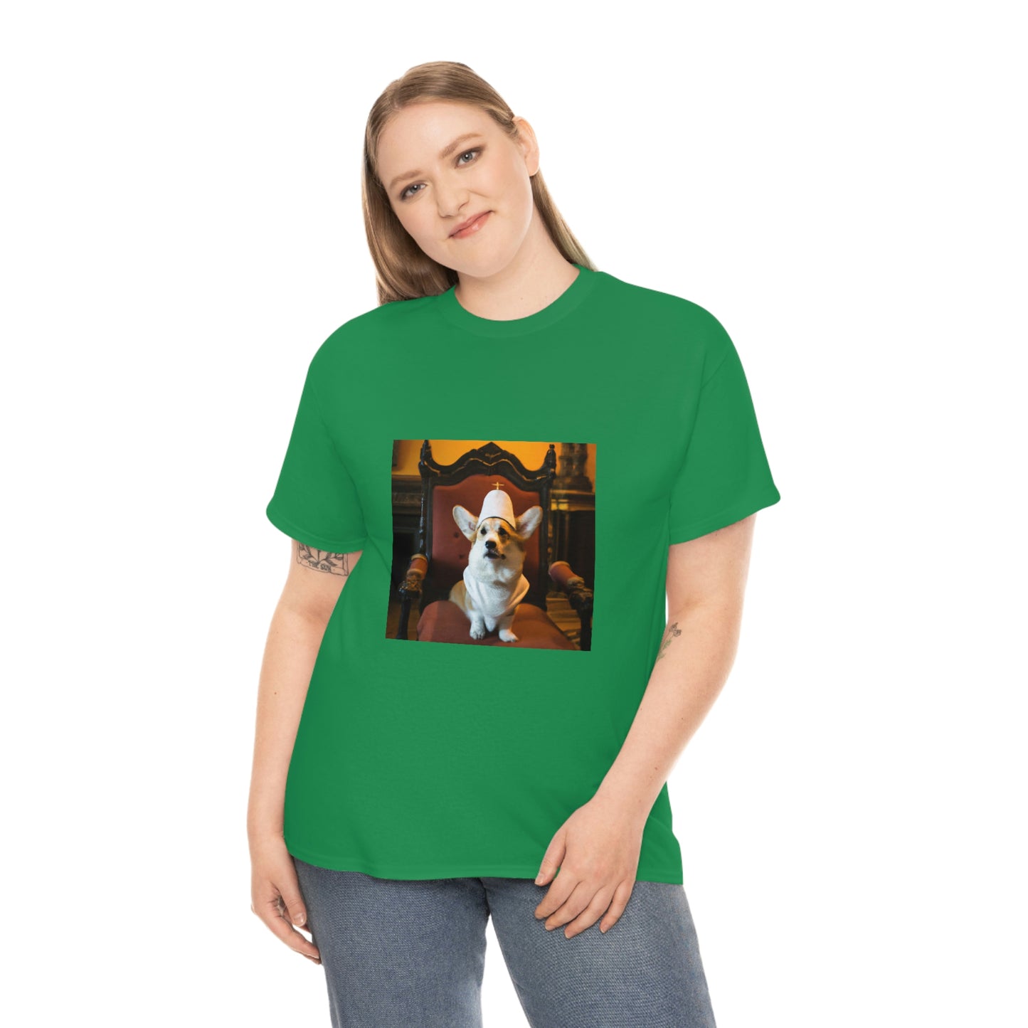 Papal Paws Corgi Tshirt