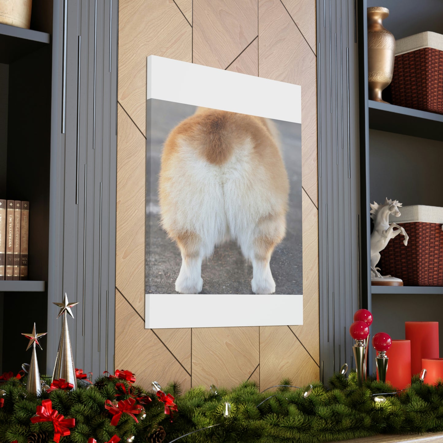 Corgi Butt Canvas