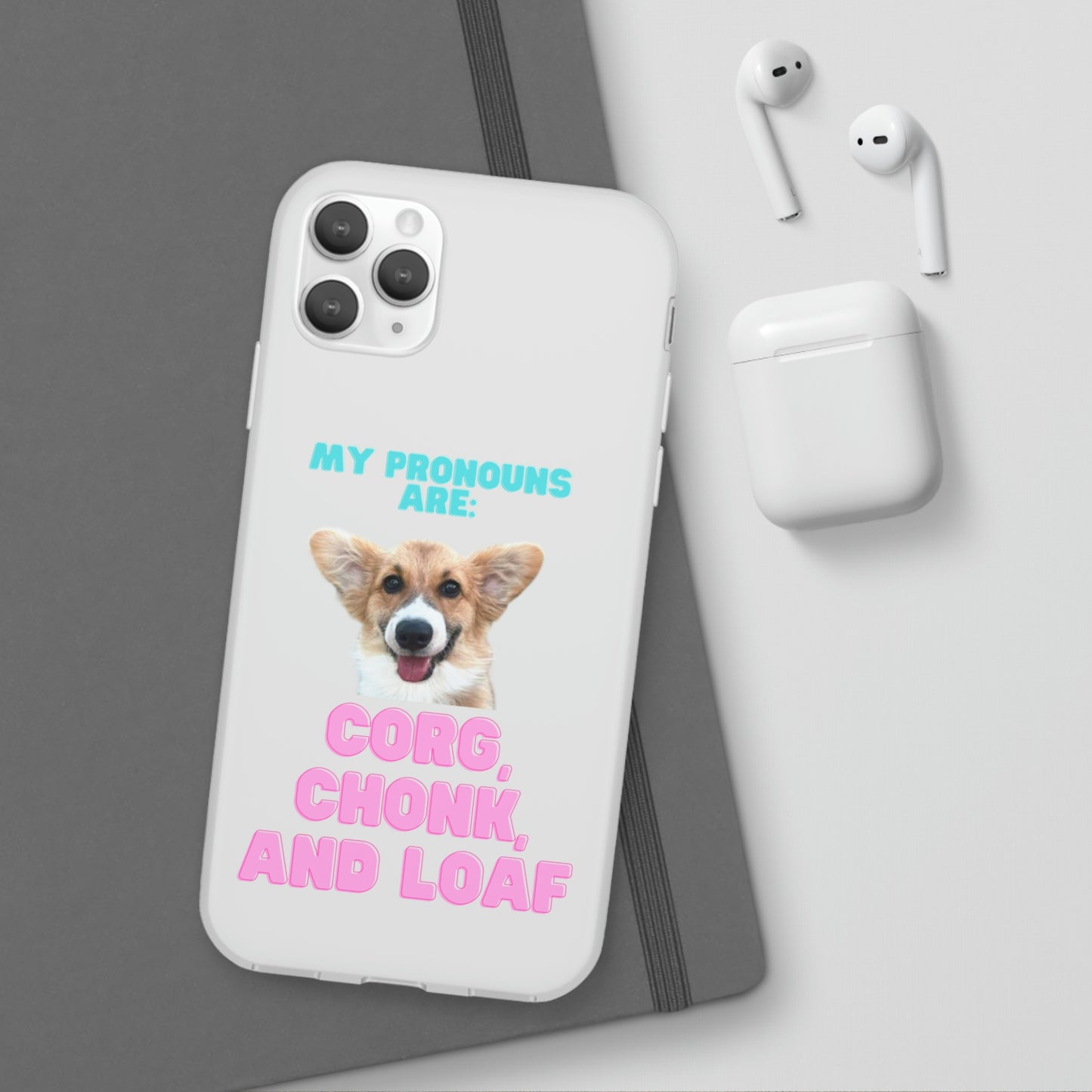 Corgi Pronoun Phone Case