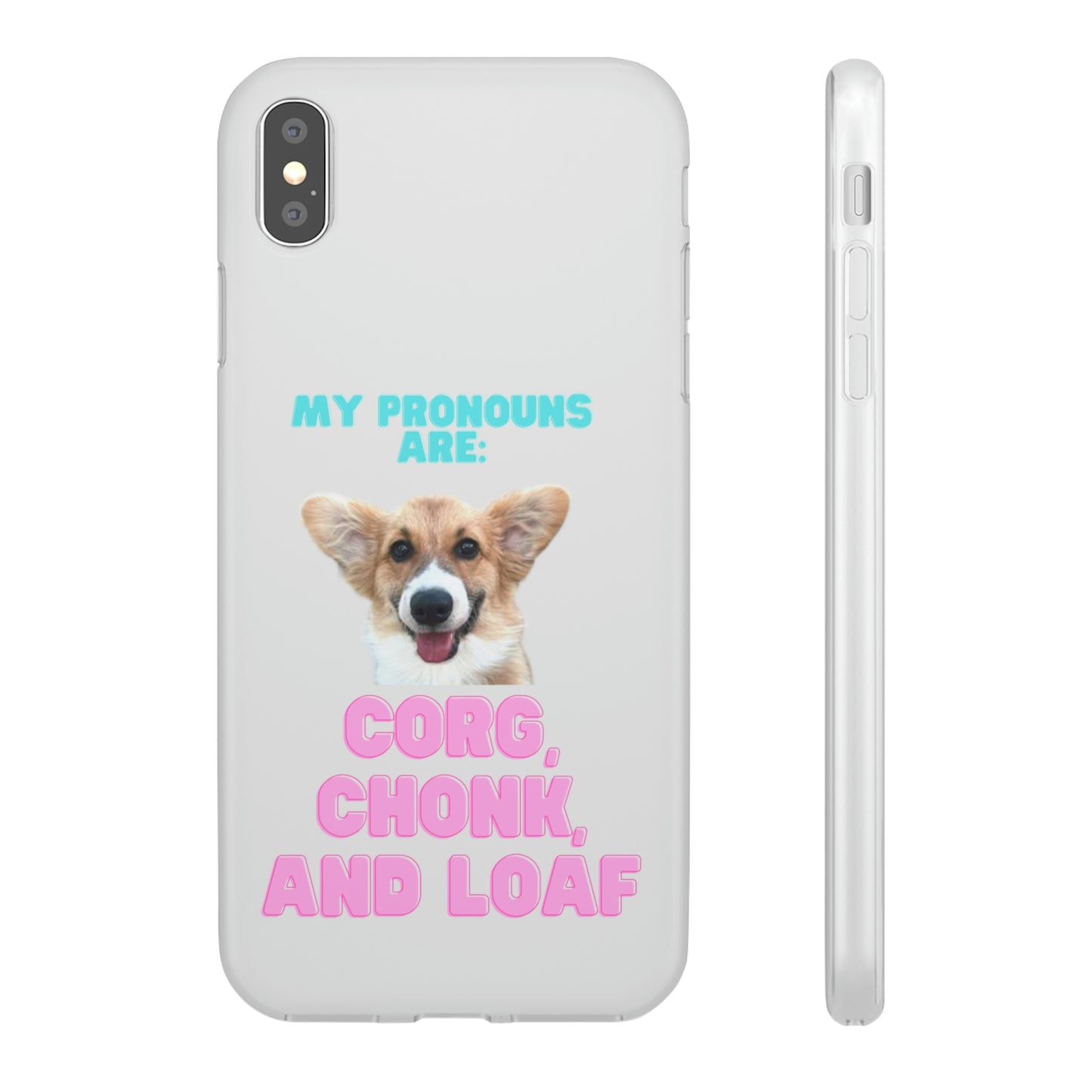 Corgi Pronoun Phone Case