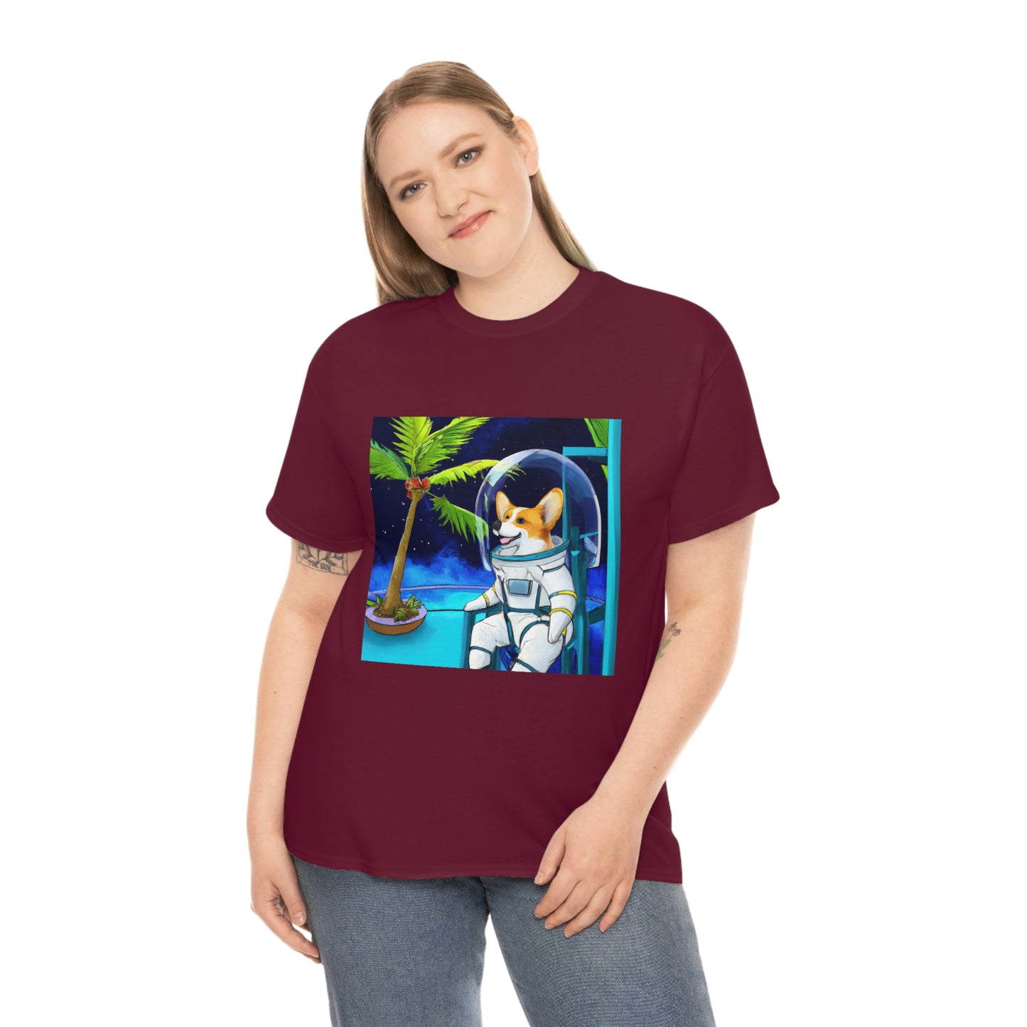 Corgi Spaceman Tshirt