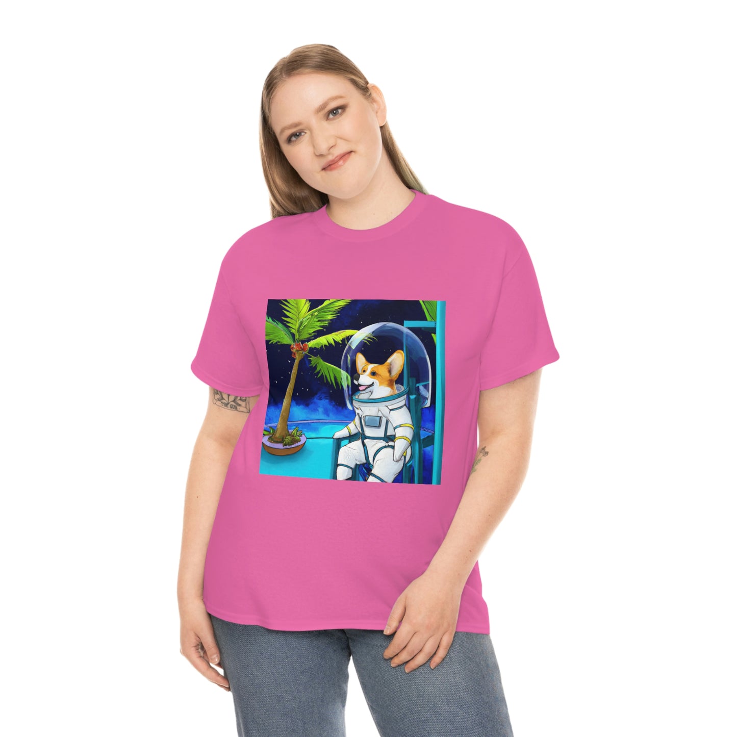 Corgi Spaceman Tshirt