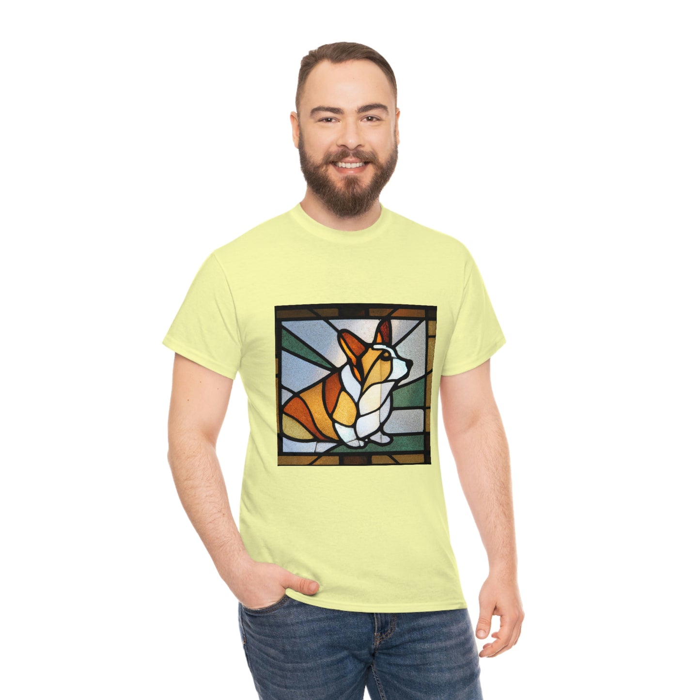 Corgi Stained Glass 3 Tshirt