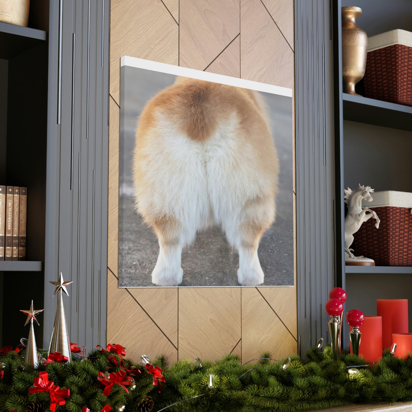 Corgi Butt Canvas