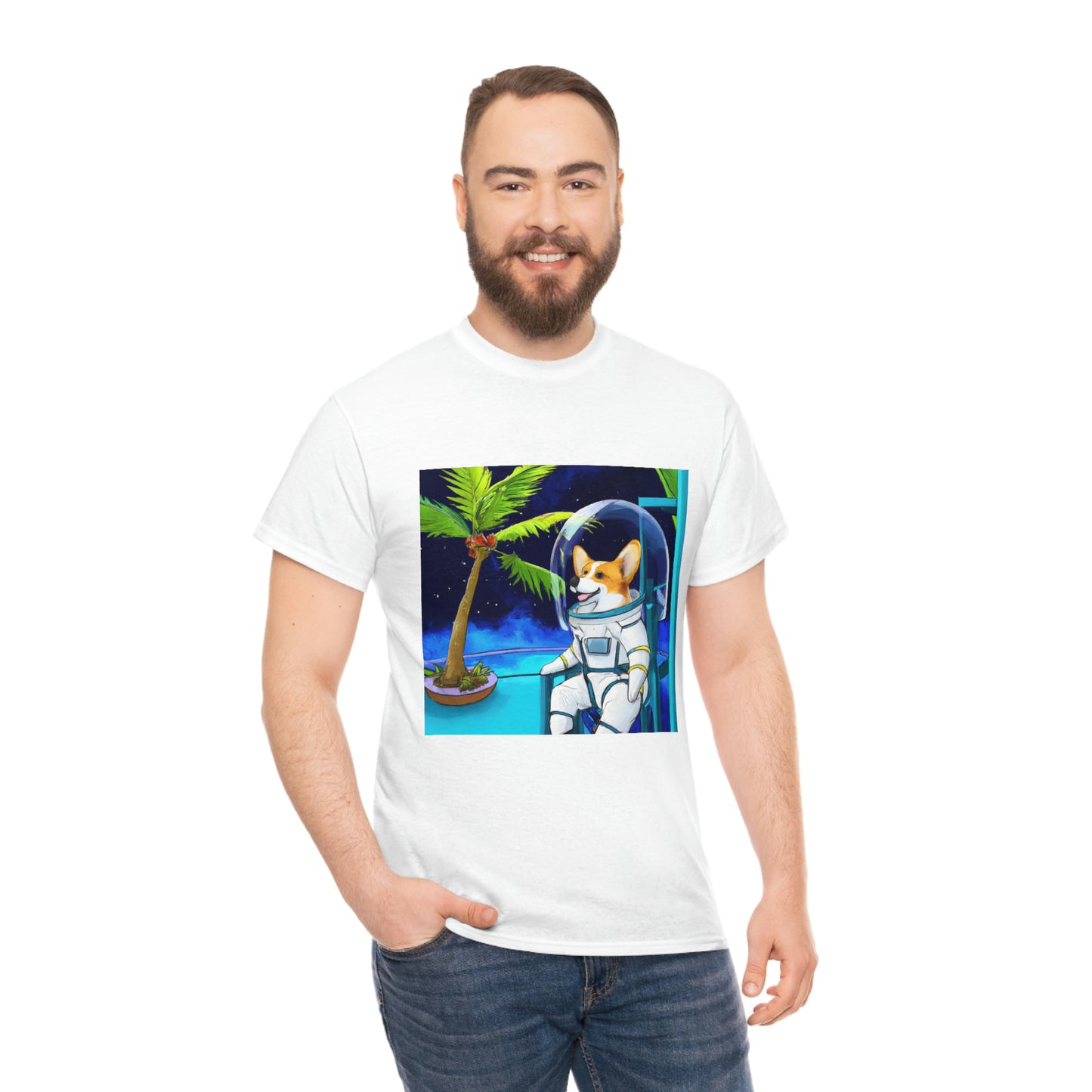 Corgi Spaceman Tshirt